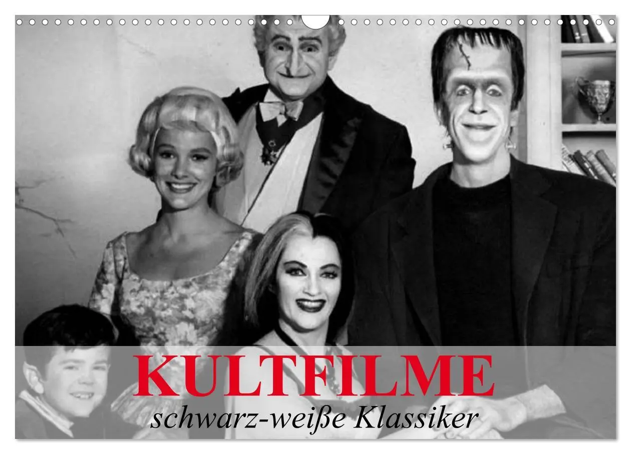 Cover: 9783516080513 | Kultfilme - schwarz-weiße Klassiker (Wandkalender 2026 DIN A3...