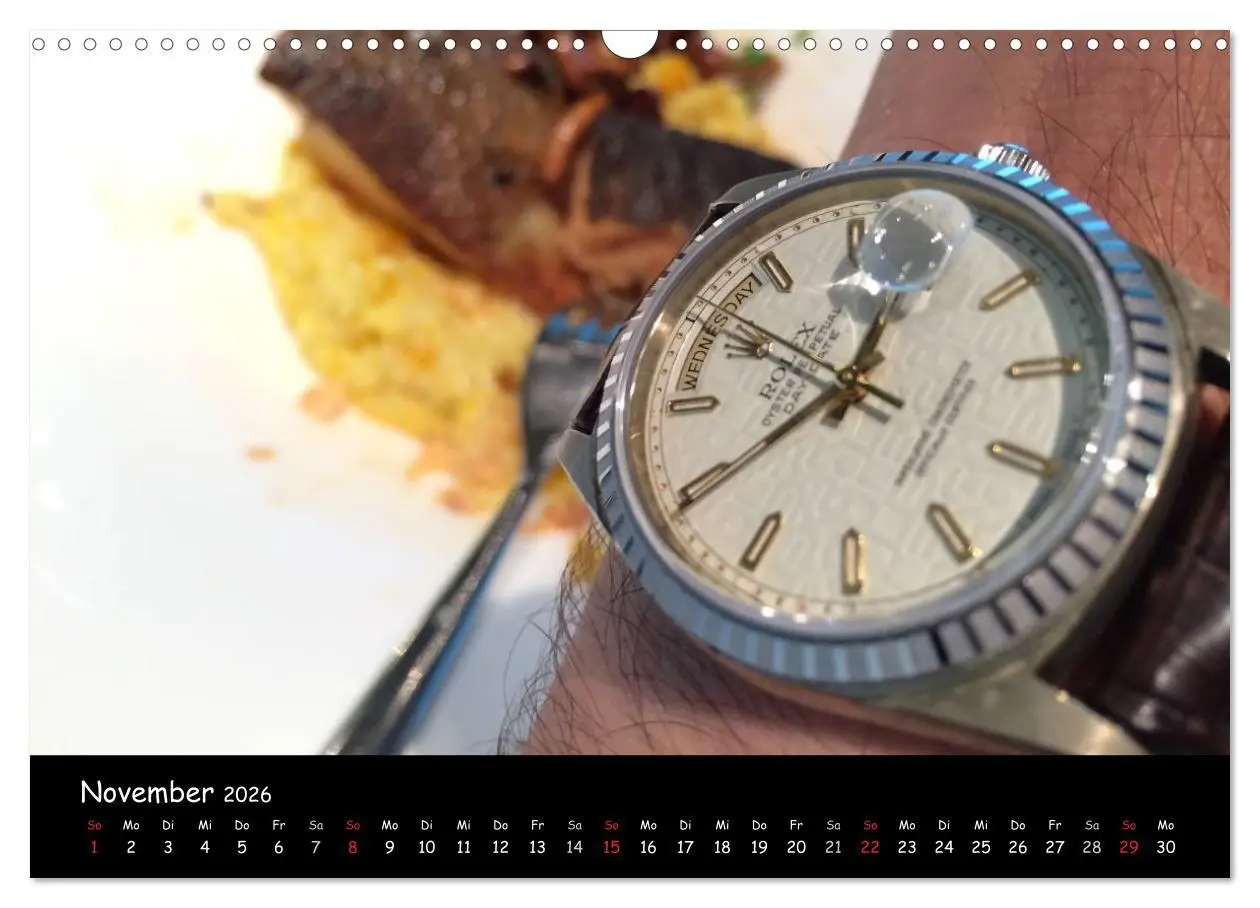 Bild: 9783516220513 | Watch Wristshots Worldwide (Wandkalender 2026 DIN A3 quer),...