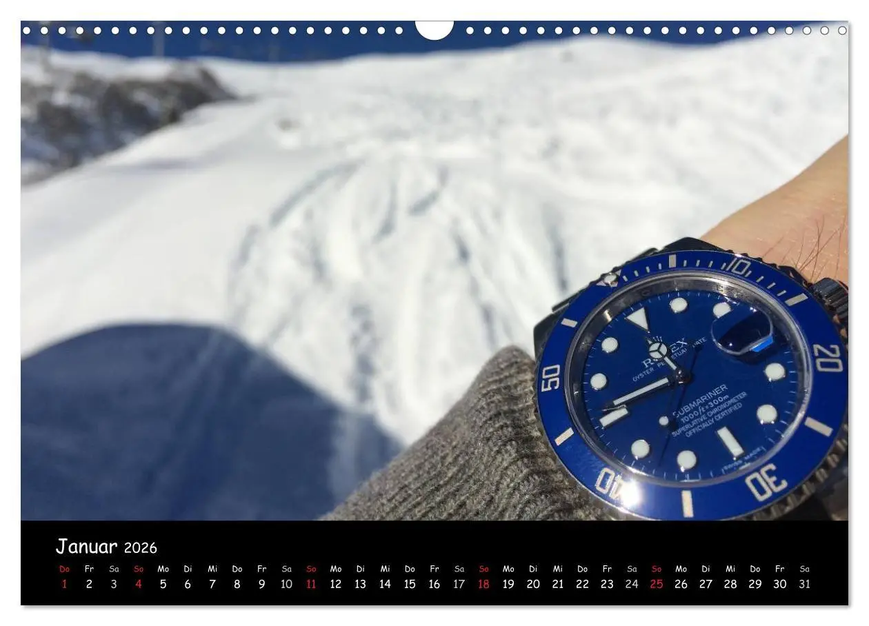 Bild: 9783516220513 | Watch Wristshots Worldwide (Wandkalender 2026 DIN A3 quer),...