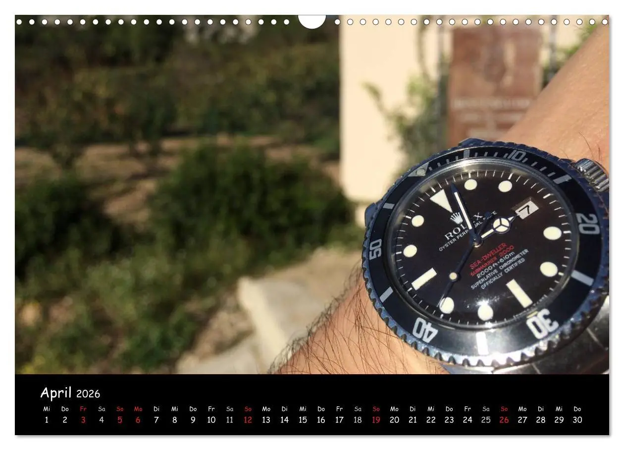 Bild: 9783516220513 | Watch Wristshots Worldwide (Wandkalender 2026 DIN A3 quer),...