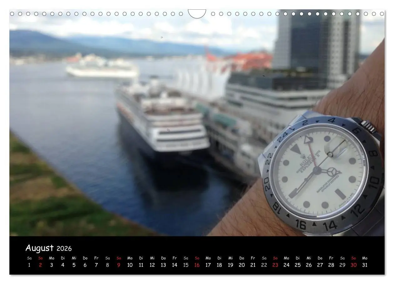 Bild: 9783516220513 | Watch Wristshots Worldwide (Wandkalender 2026 DIN A3 quer),...