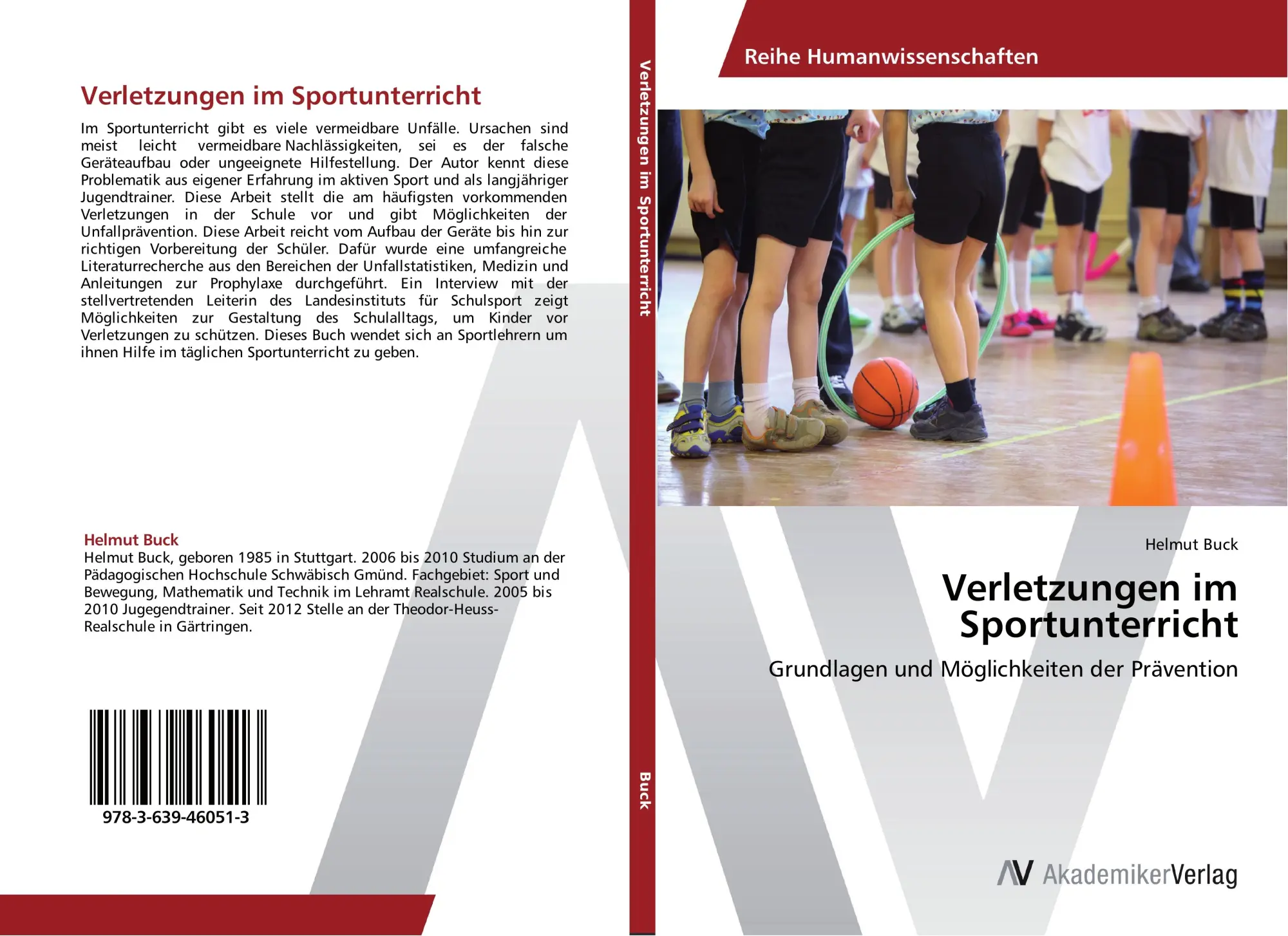 Cover: 9783639460513 | Verletzungen im Sportunterricht | Helmut Buck | Taschenbuch | 108 S.