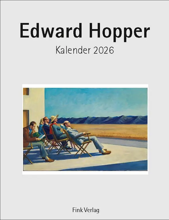 Cover: 9783771720513 | Edward Hopper 2026 | Kunst-Einsteckkalender | Eward Hopper | Kalender
