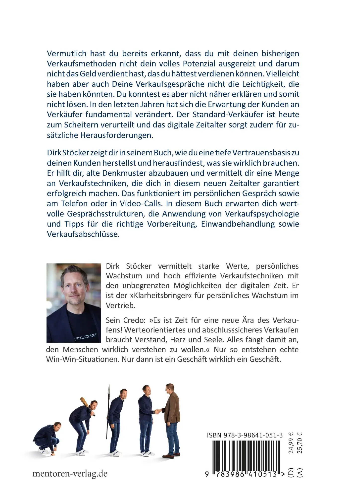 Rückseite: 9783986410513 | Die Verkaufsevolution | Dirk Stöcker | Buch | 231 S. | Deutsch | 2023