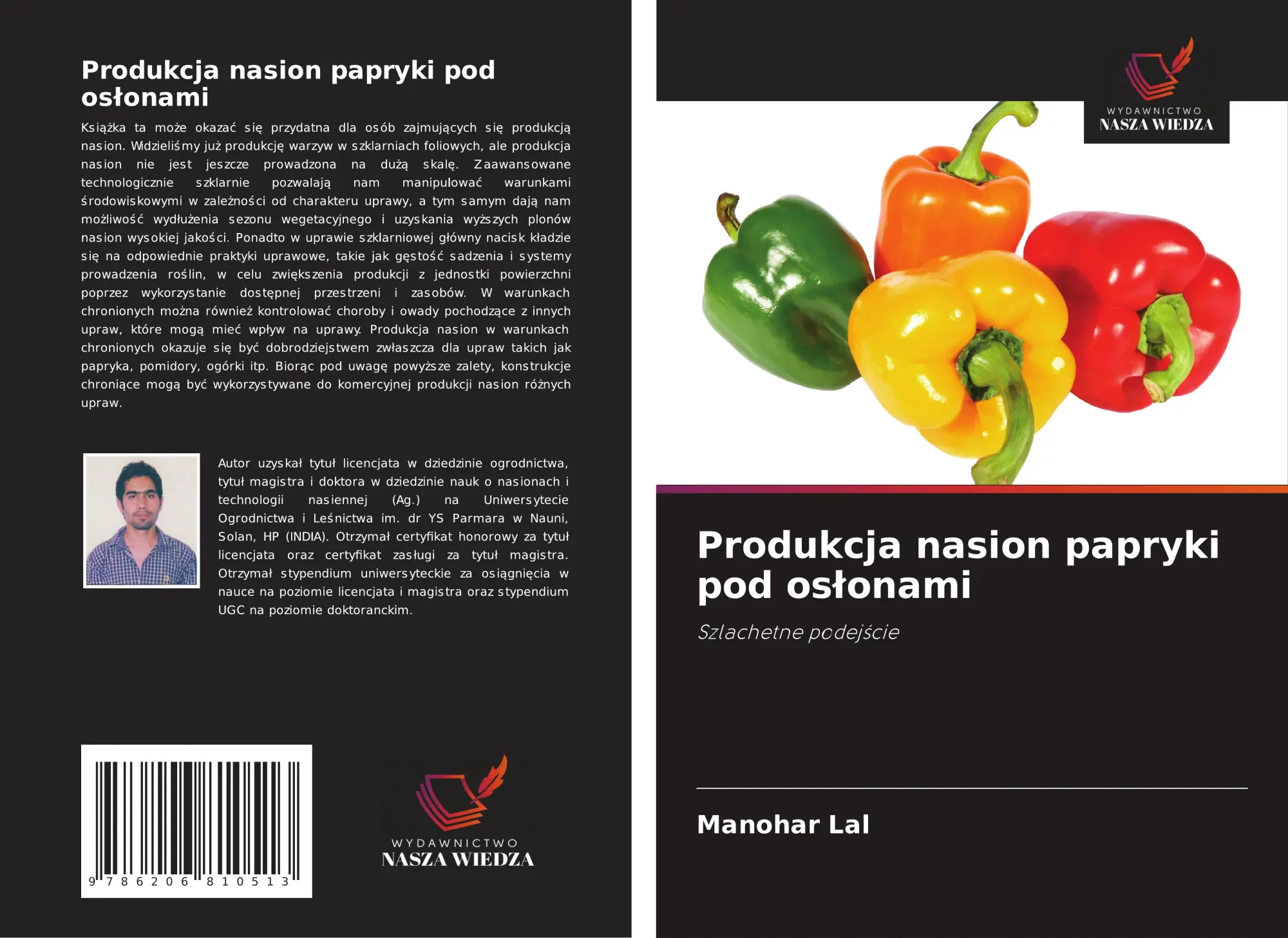 Cover: 9786206810513 | Produkcja nasion papryki pod os¿onami | Szlachetne podej¿cie | Lal