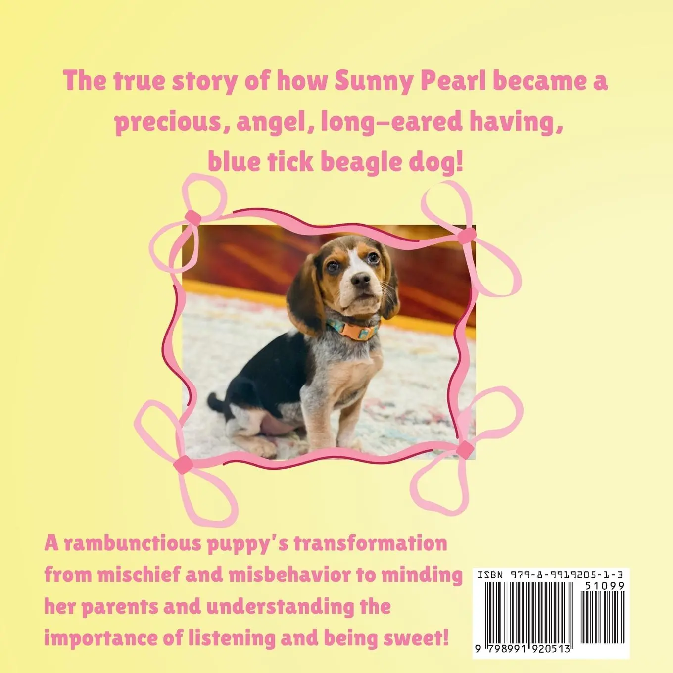 Rückseite: 9798991920513 | Good Girl, Sunny Pearl! | Ben Wells | Taschenbuch | Englisch | 2024
