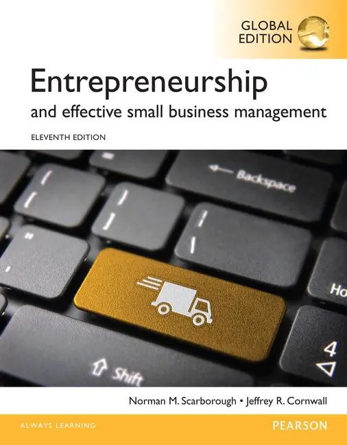 Cover: 9781292060613 | Entrepreneurship and Effective Small Business Management, Global...