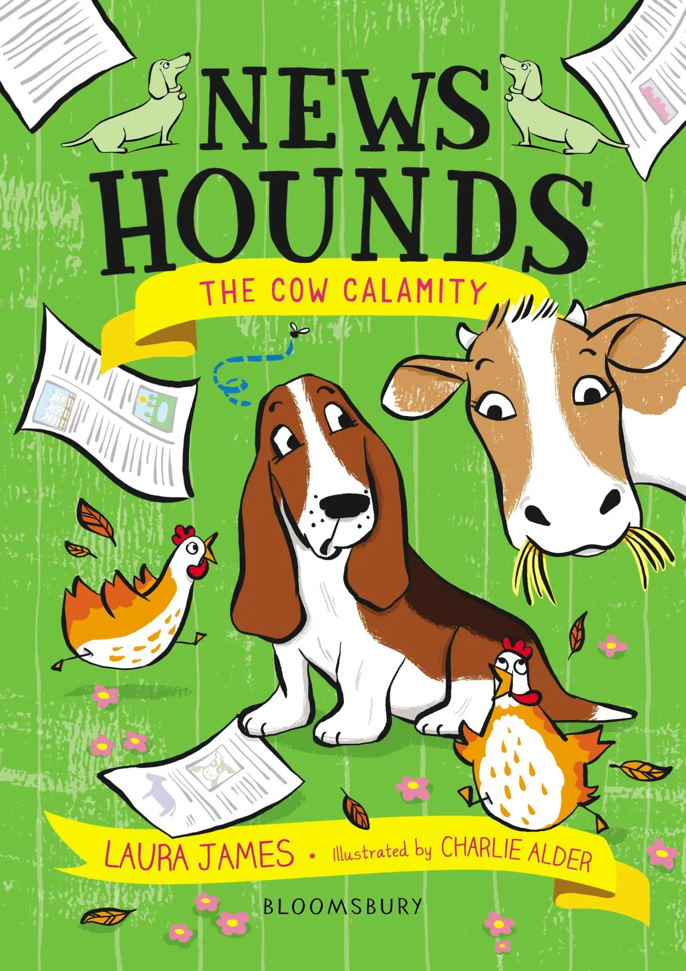 Cover: 9781526620613 | News Hounds: The Cow Calamity | Laura James | Taschenbuch | Englisch