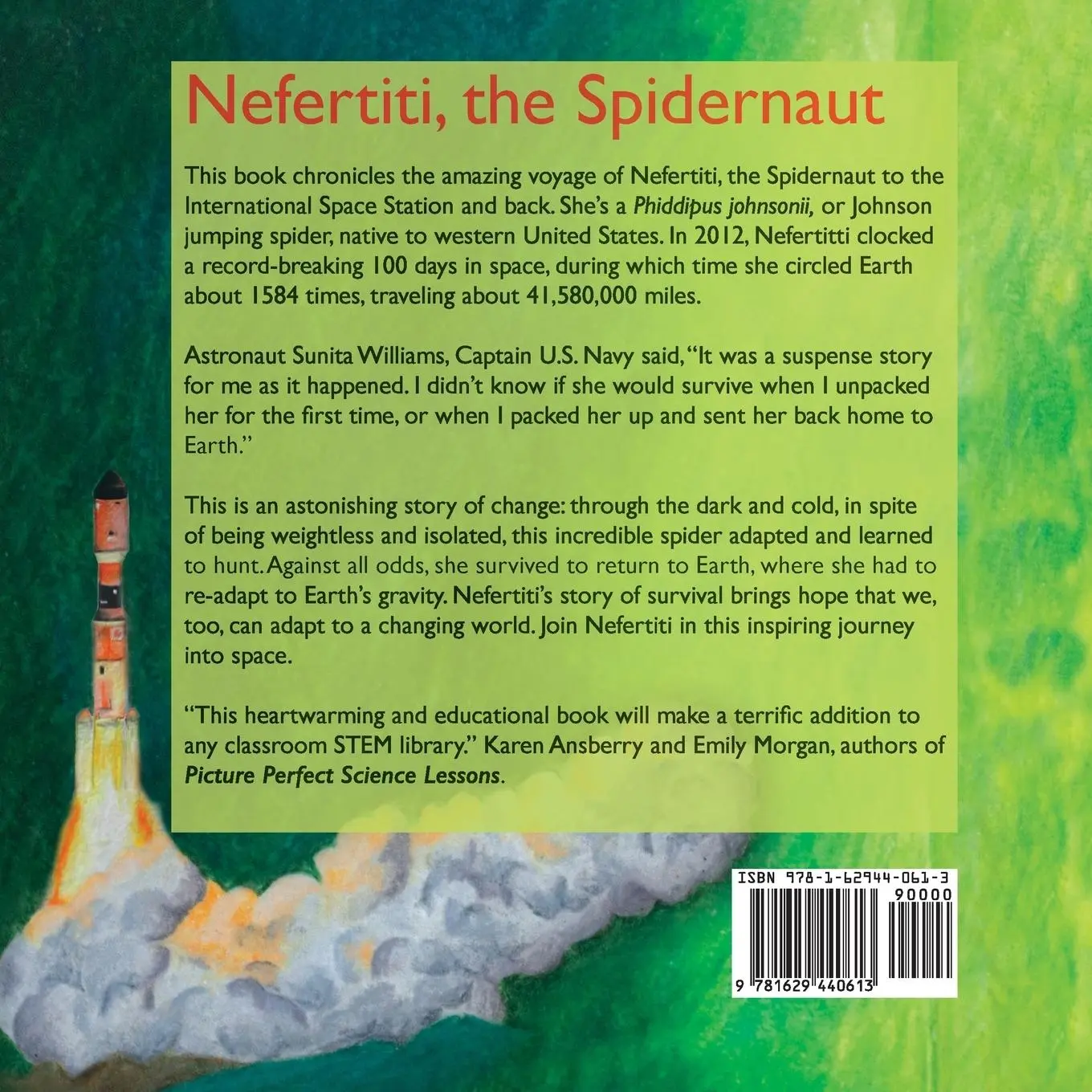 Rückseite: 9781629440613 | Nefertiti, the Spidernaut | Darcy Pattison | Taschenbuch | Englisch