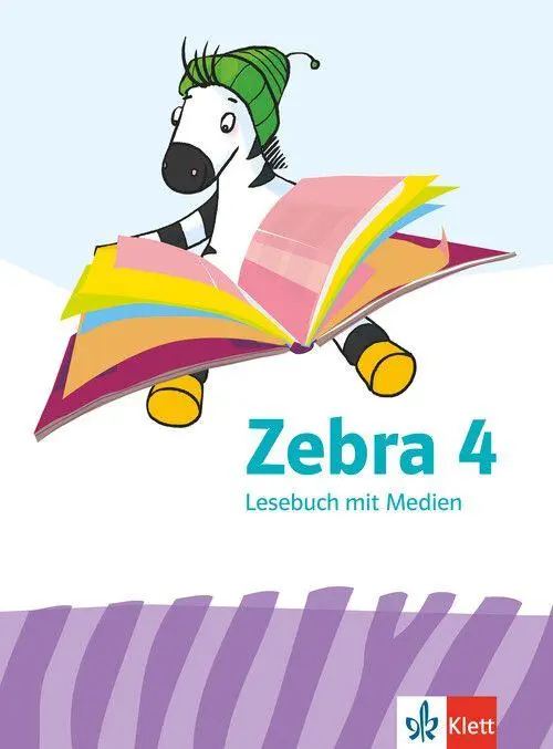 Cover: 9783122710613 | Zebra 4. Lesebuch mit Medien Klasse 4 | Lesebuch mit Medien Klasse 4