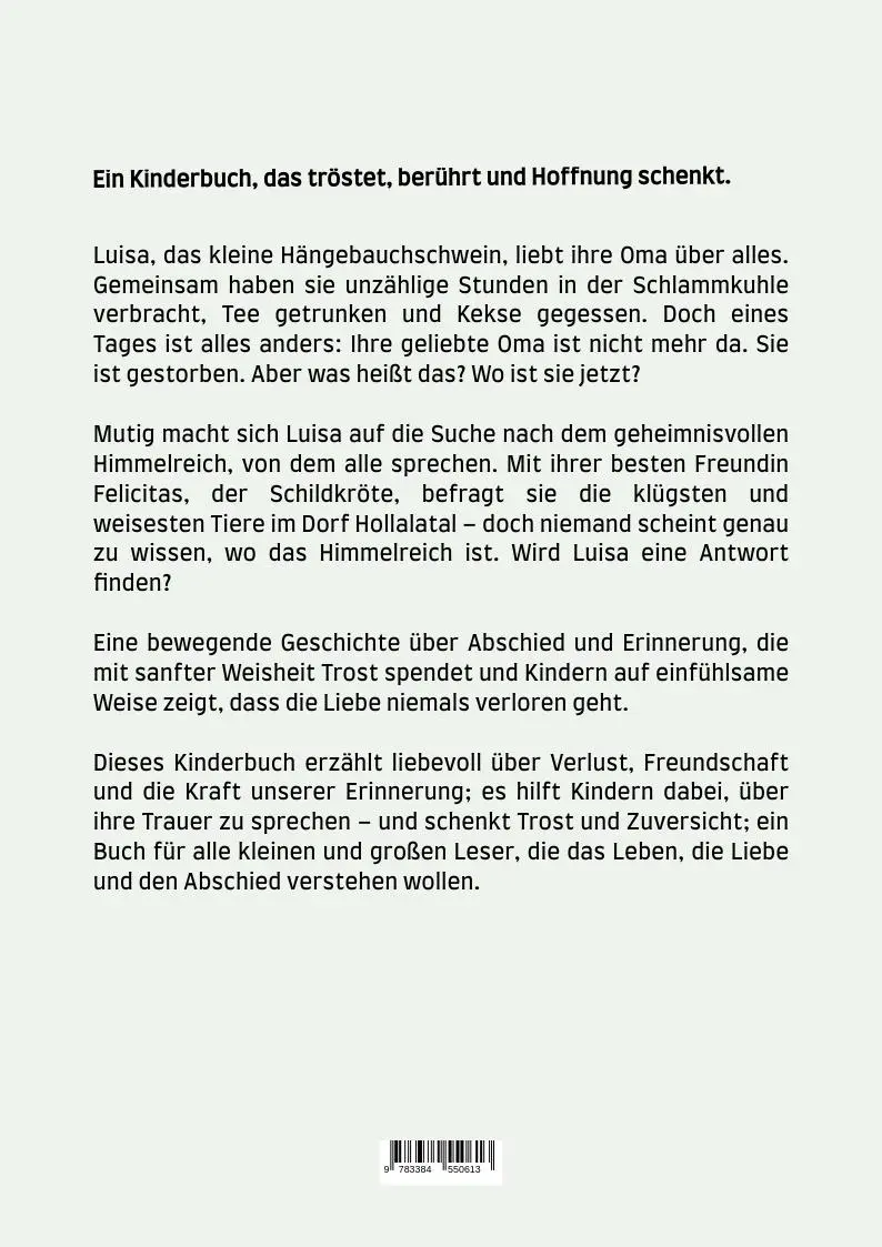 Rückseite: 9783384550613 | Luisa sucht das Himmelreich | Daniel Schaup | Taschenbuch | 92 S.