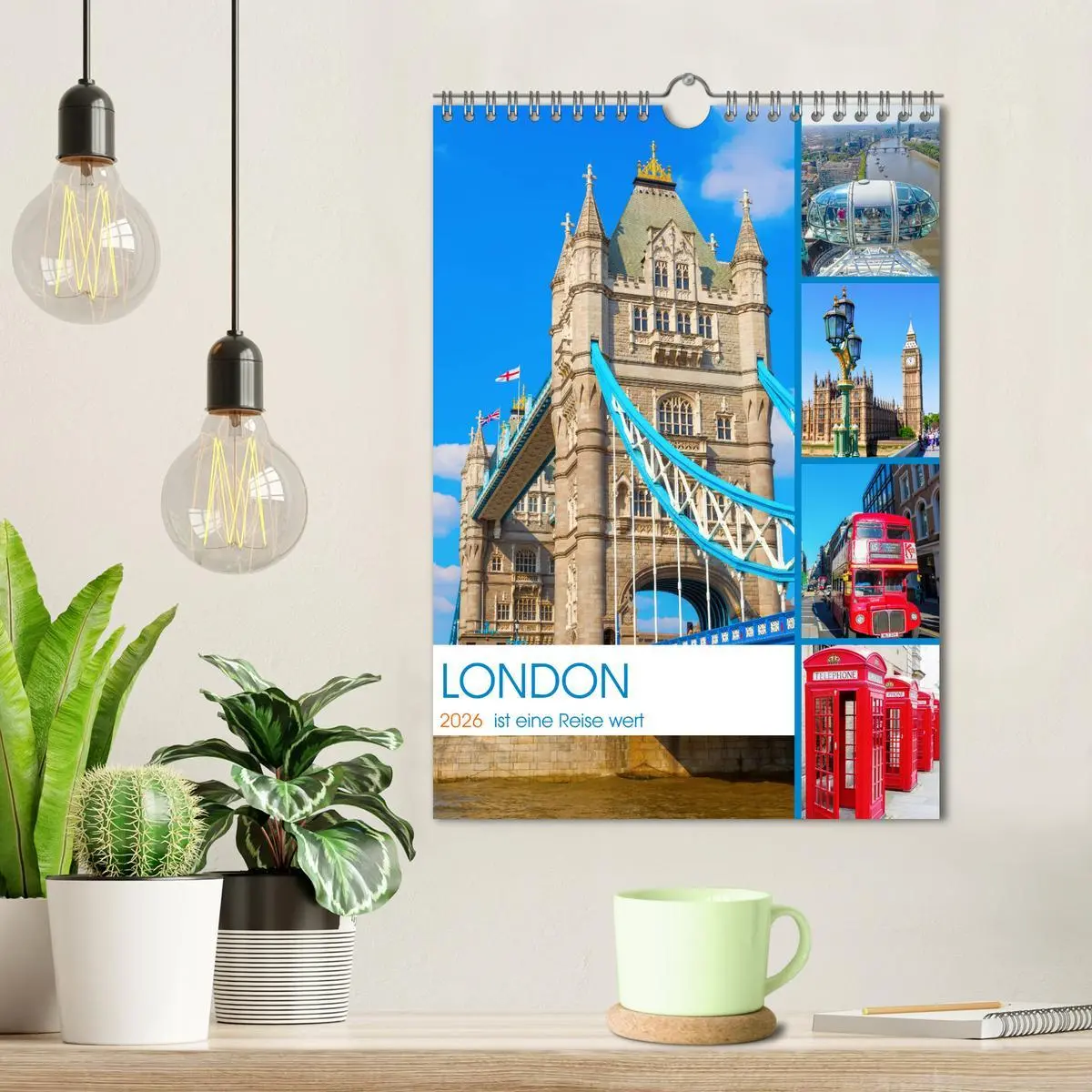 Bild: 9783516380613 | London ist eine Reise wert (Wandkalender 2026 DIN A4 hoch),...