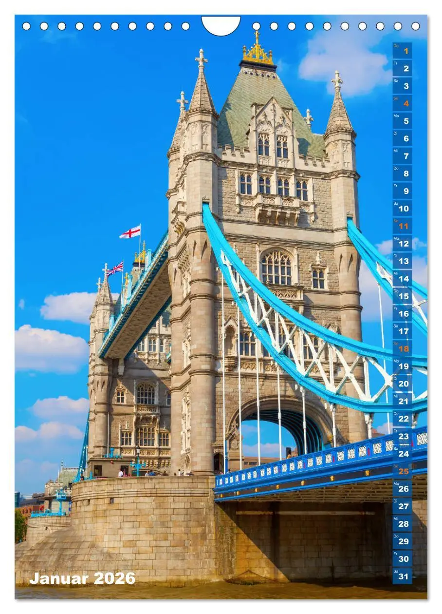 Bild: 9783516380613 | London ist eine Reise wert (Wandkalender 2026 DIN A4 hoch),...