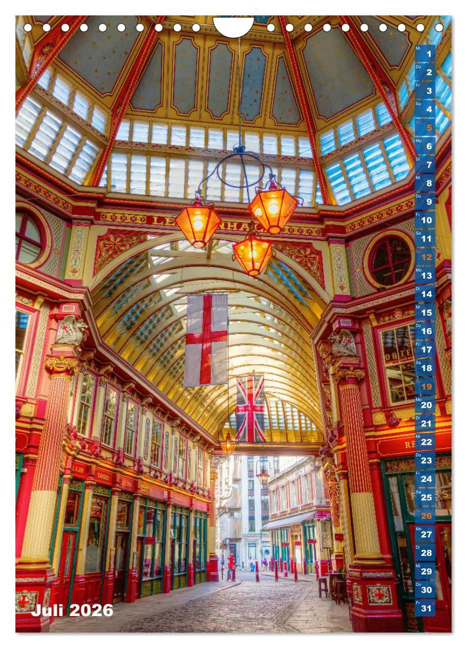 Bild: 9783516380613 | London ist eine Reise wert (Wandkalender 2026 DIN A4 hoch),...