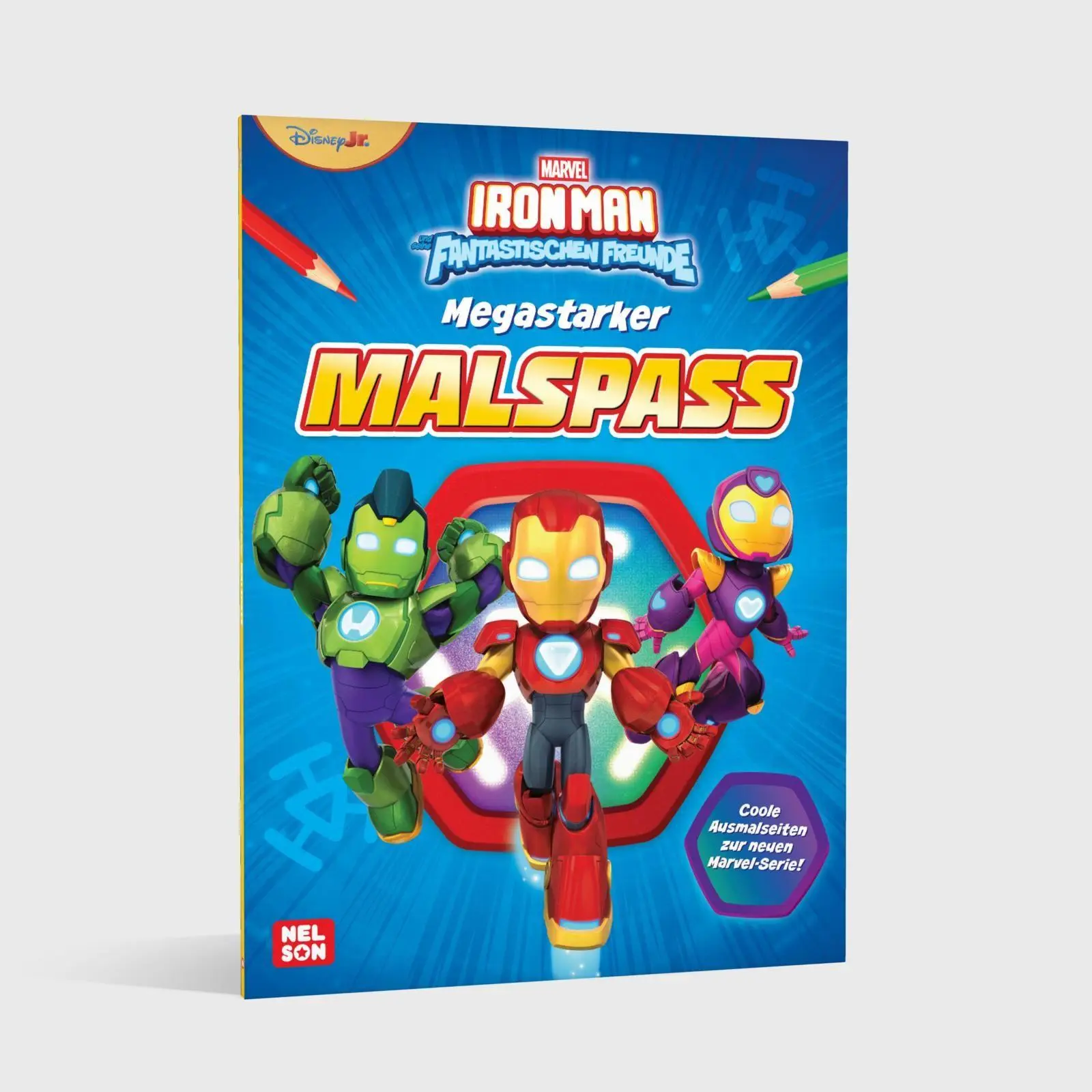 Bild: 9783845130613 | MARVEL: Iron Man und seine fantastischen Freunde: Megastarker Malspaß