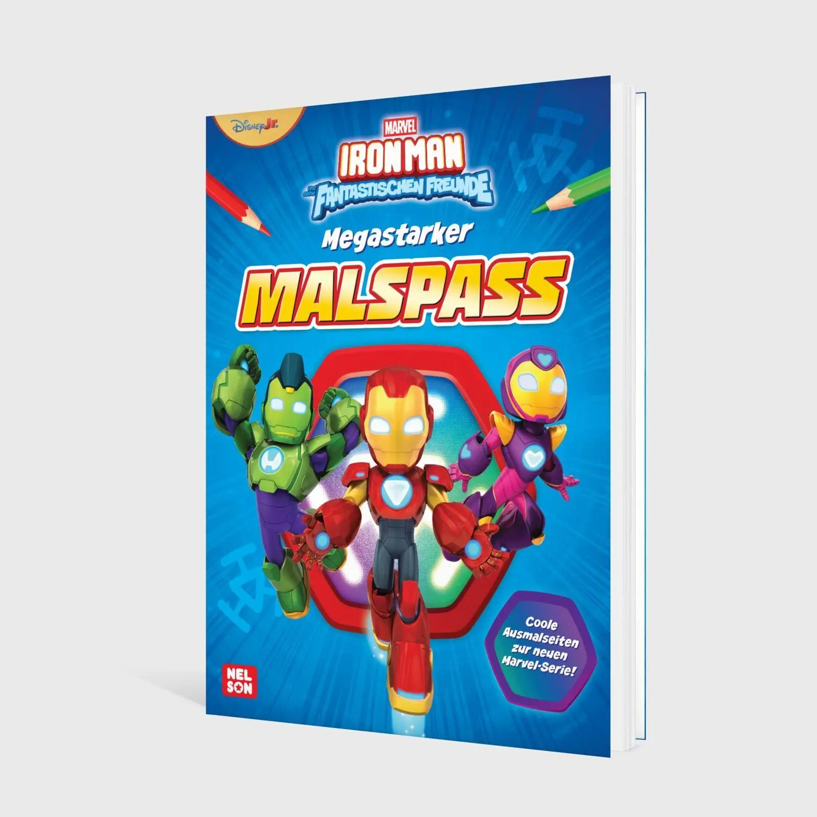 Bild: 9783845130613 | MARVEL: Iron Man und seine fantastischen Freunde: Megastarker Malspaß