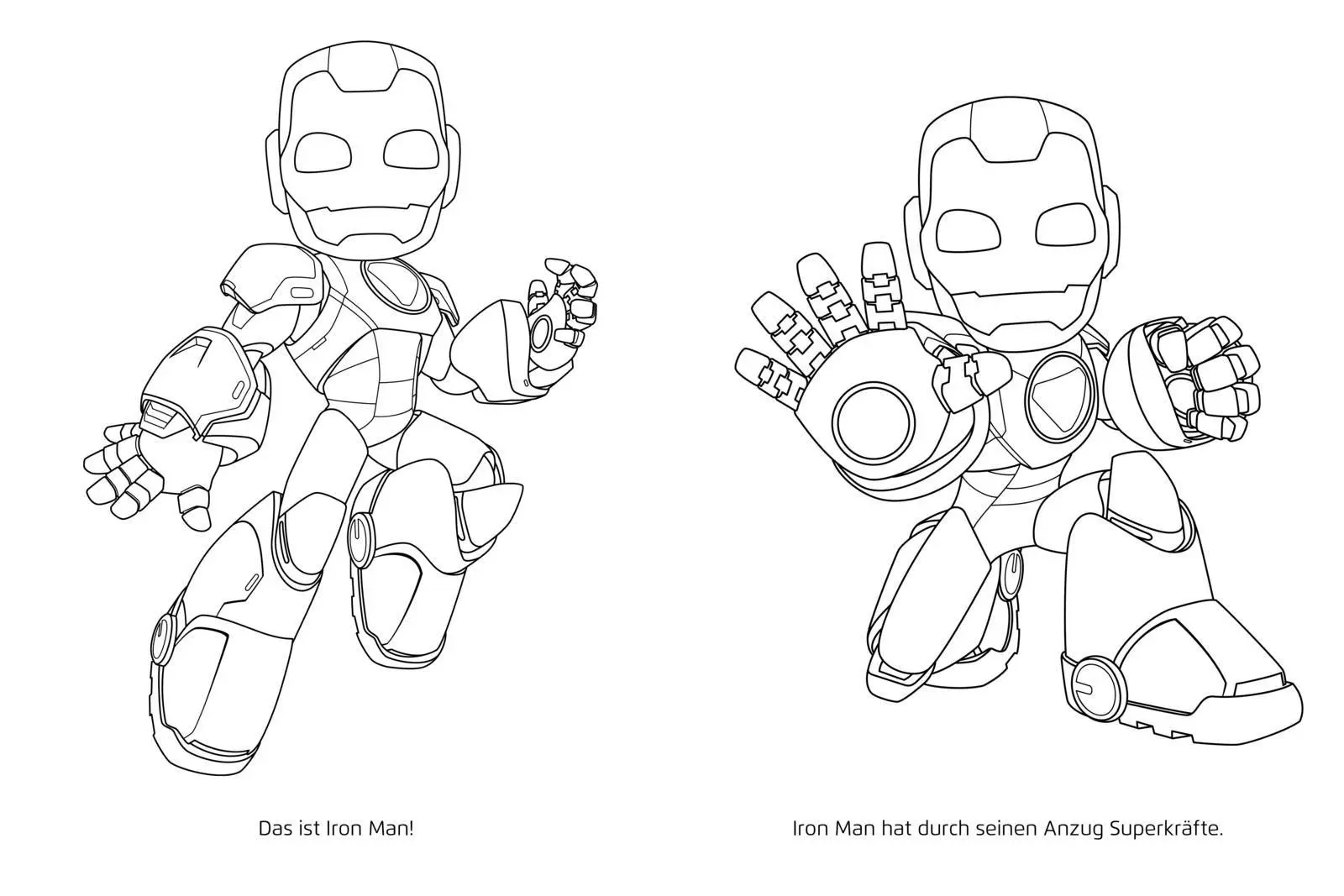 Bild: 9783845130613 | MARVEL: Iron Man und seine fantastischen Freunde: Megastarker Malspaß
