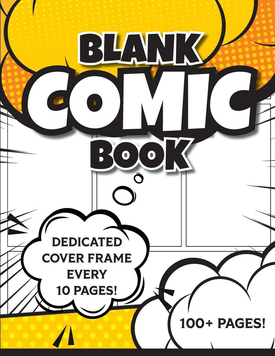 Cover: 9781834120713 | Blank Comic Book (Yellow) | Revive Activity Books | Taschenbuch | 2025