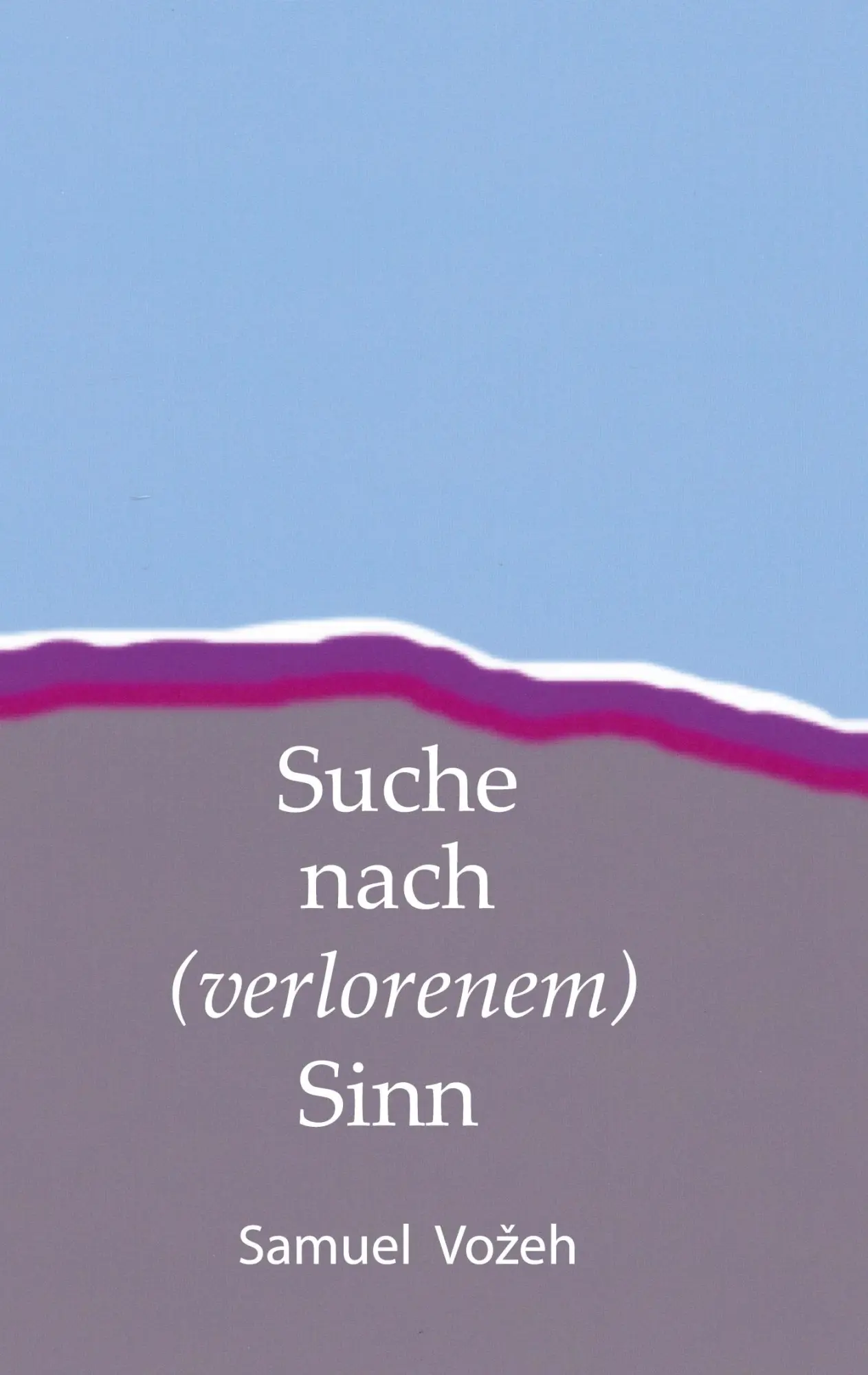 Cover: 9783347080713 | Suche nach (verlorenem) Sinn | Samuel Vo¿eh | Taschenbuch | 348 S.