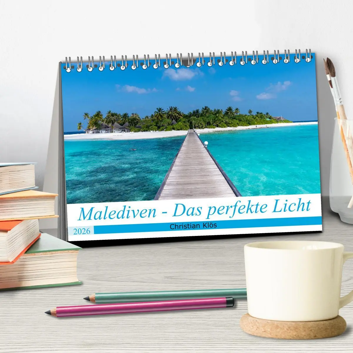 Bild: 9783457660713 | Malediven - Das perfekte Licht (Tischkalender 2026 DIN A5 quer),...