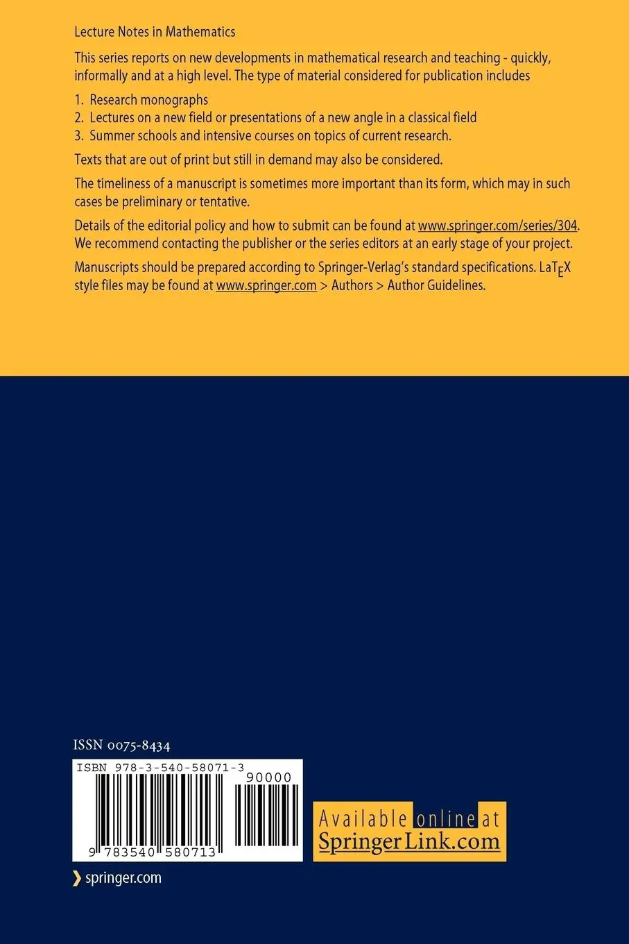 Rückseite: 9783540580713 | Equivariant Sheaves and Functors | Valery Lunts (u. a.) | Taschenbuch