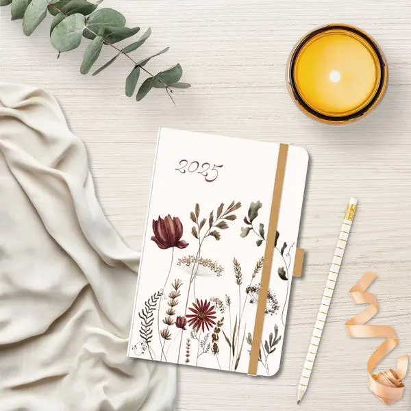 Bild: 9783731890713 | Premium Timer Big "Herbstblumen" 2026 | Verlag Korsch | Buch | 144 S.