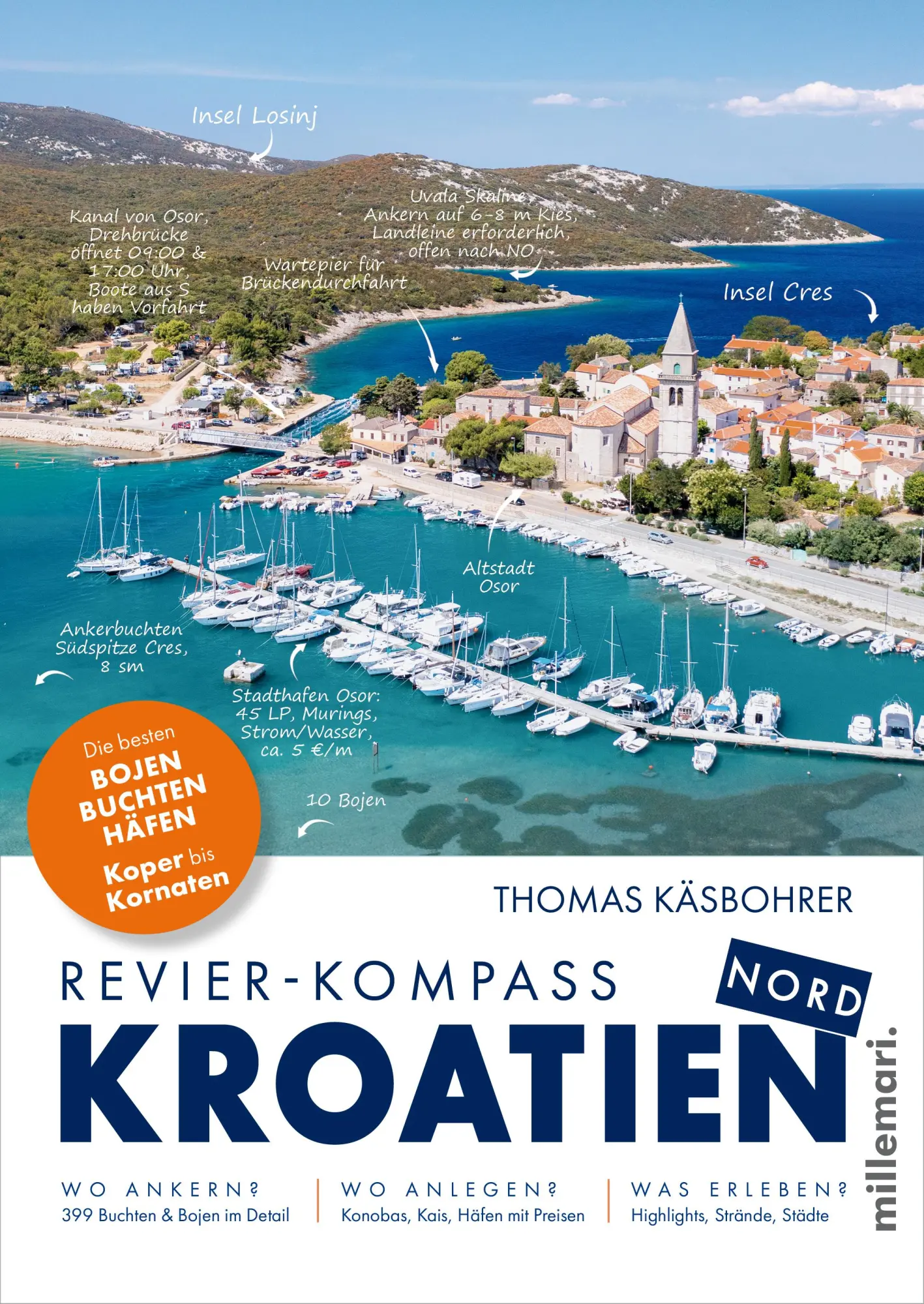 Cover: 9783967060713 | Revier-Kompass Kroatien Nord | Mit Buchtenfinder Koper bis Kornaten