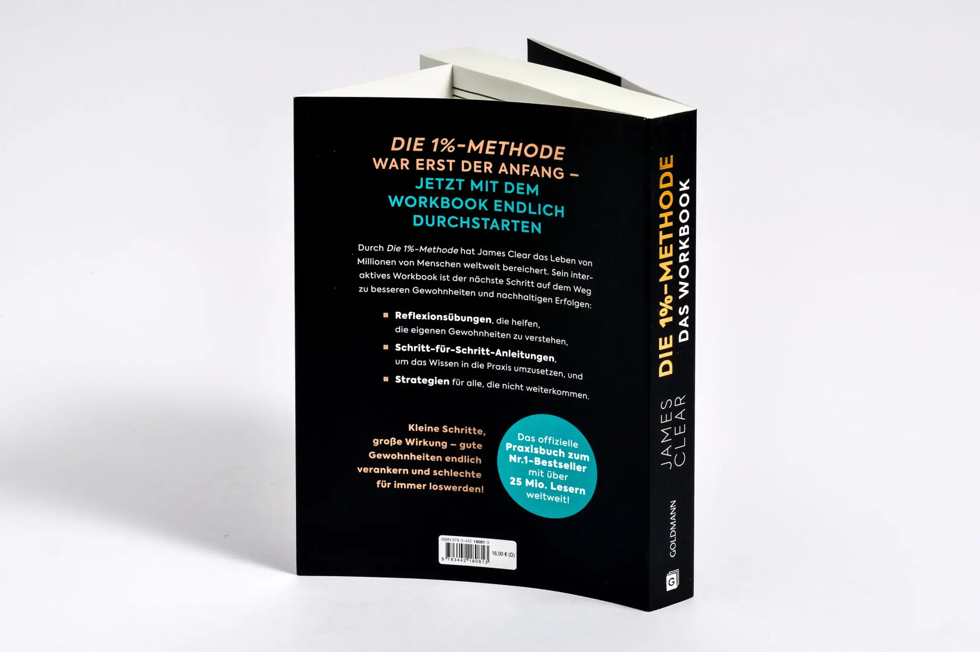 Bild: 9783442180813 | Die 1%-Methode - das Workbook | James Clear | Taschenbuch | 336 S.