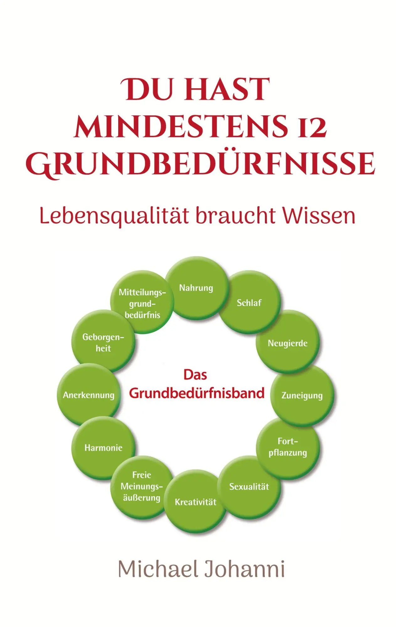 Cover: 9783695700813 | Du hast mindestens 12 Grundbedürfnisse | Lebensqualität braucht Wissen