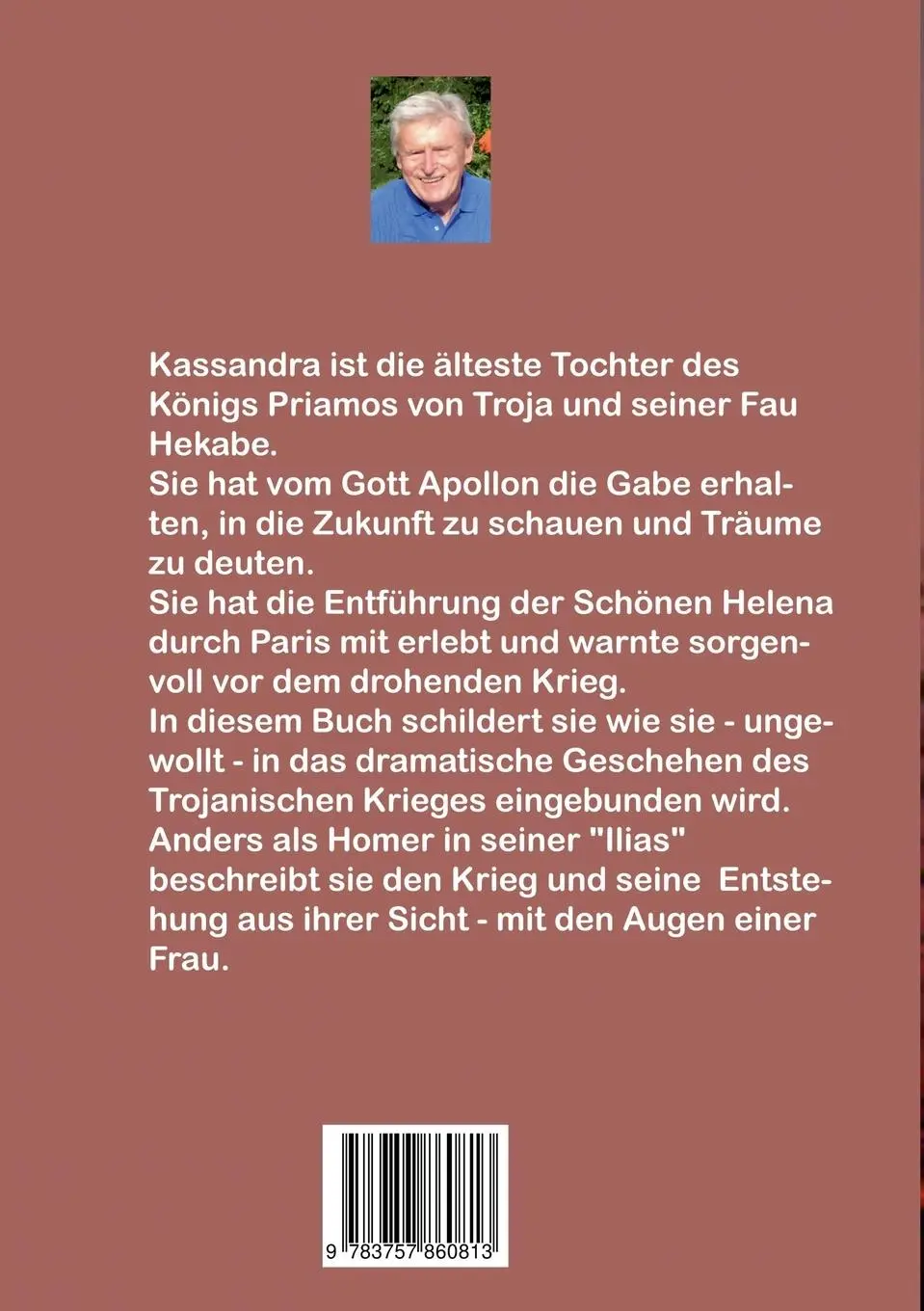 Rückseite: 9783757860813 | Kassandra | Die Seherin von Troja | Dietrich Volkmer | Taschenbuch