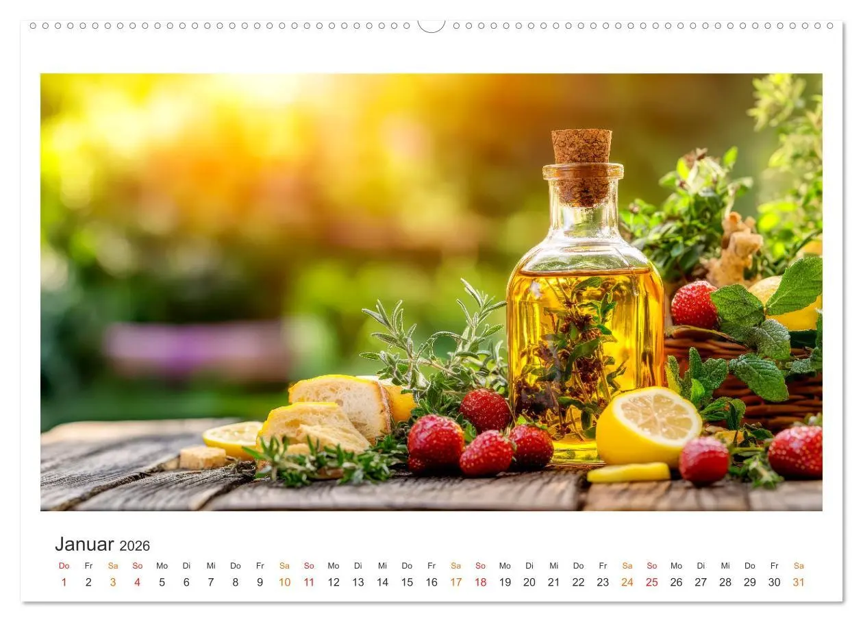 Bild: 9783457260913 | Küchenkalender - ÖL-Welten (hochwertiger Premium Wandkalender 2026...