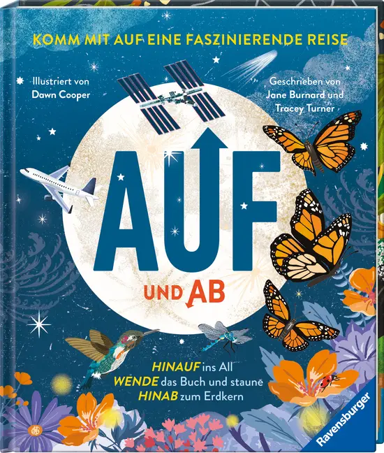 Bild: 9783473480913 | Auf und Ab | Hinauf ins All, Wende das Buch, Hinab zum Erdkern | Buch