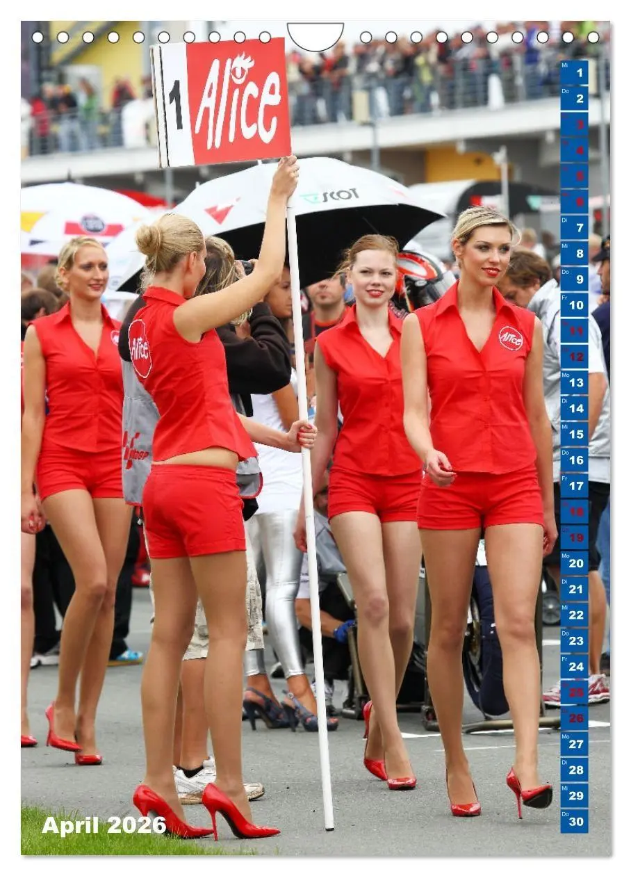 Bild: 9783516350913 | Beauty Grid Girls 2026 (Wandkalender 2026 DIN A4 hoch), CALVENDO...