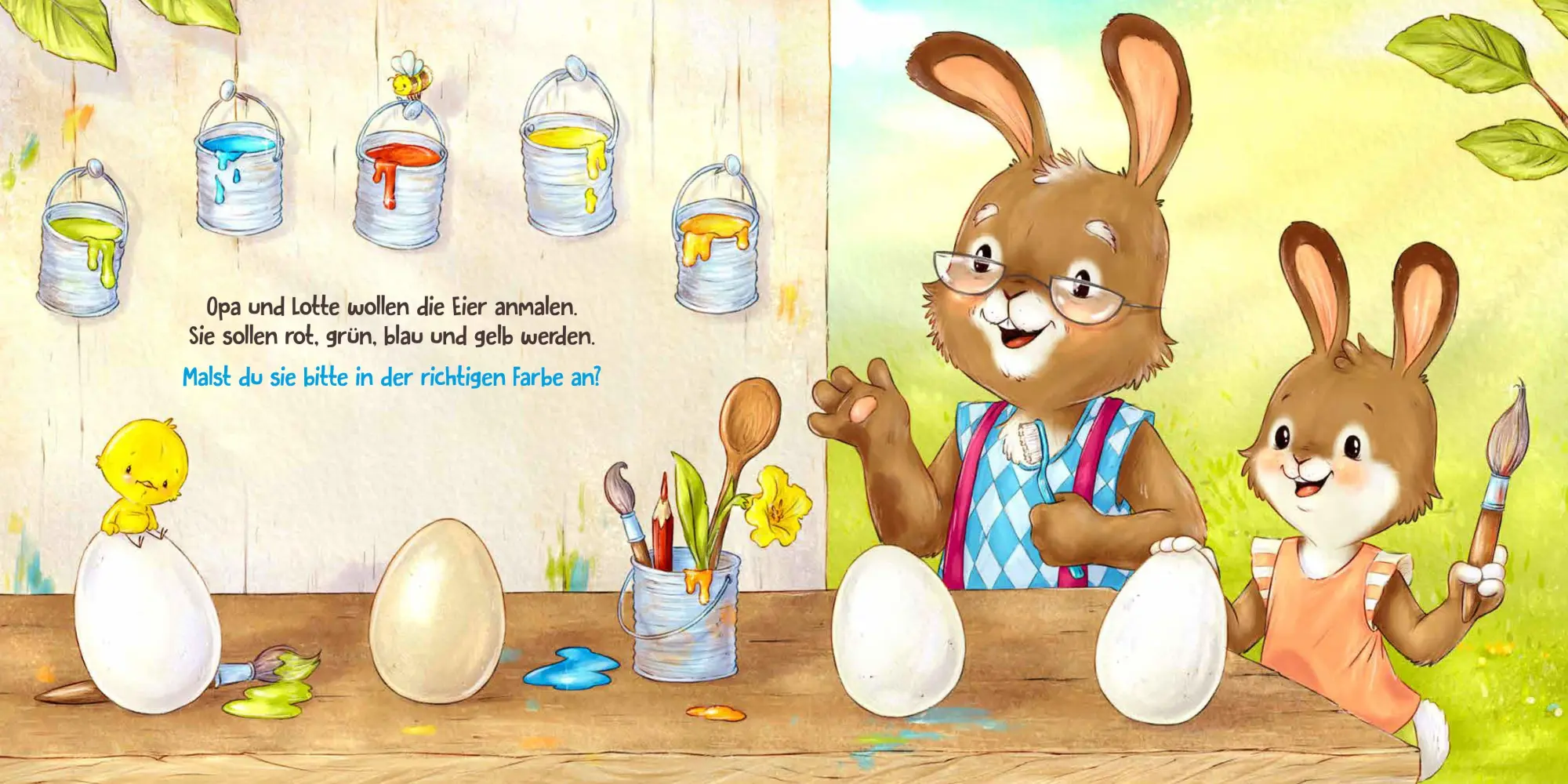 Bild: 9783833910913 | Kunterbunter Eierspaß mit Familie Osterhas' | Nora Dahlke | Buch