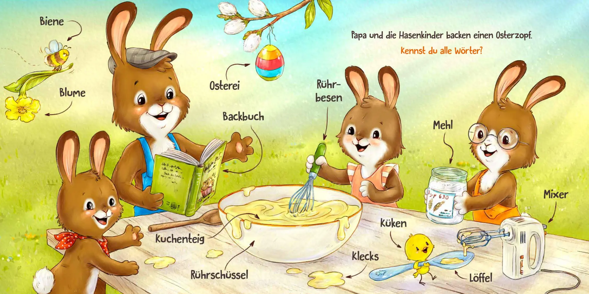 Bild: 9783833910913 | Kunterbunter Eierspaß mit Familie Osterhas' | Nora Dahlke | Buch