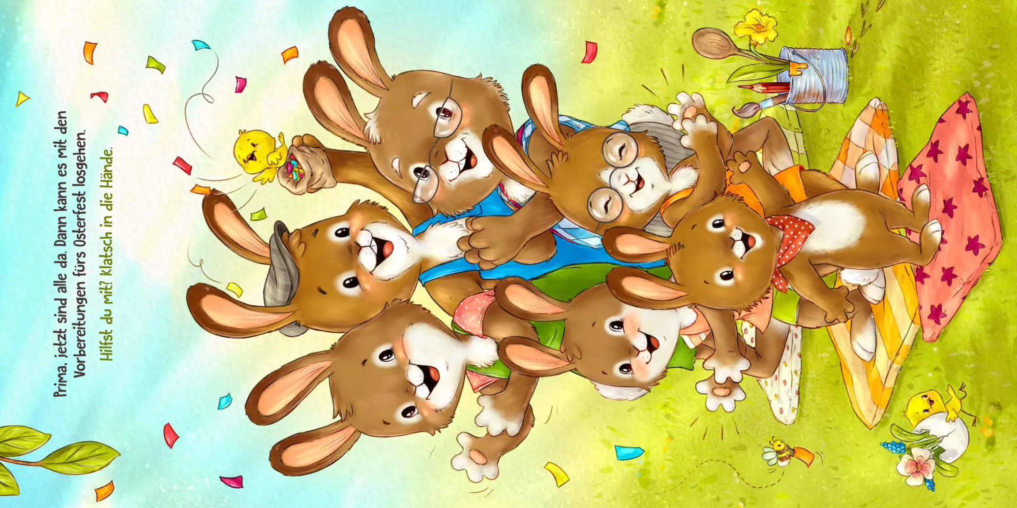 Bild: 9783833910913 | Kunterbunter Eierspaß mit Familie Osterhas' | Nora Dahlke | Buch