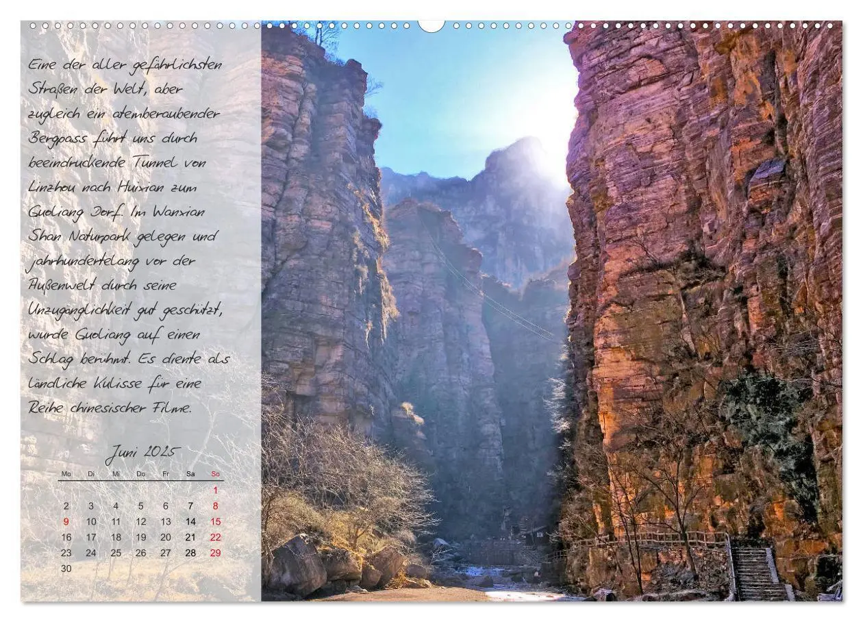 Bild: 9783435201013 | Geheimnisvolles China 2025 (hochwertiger Premium Wandkalender 2025...