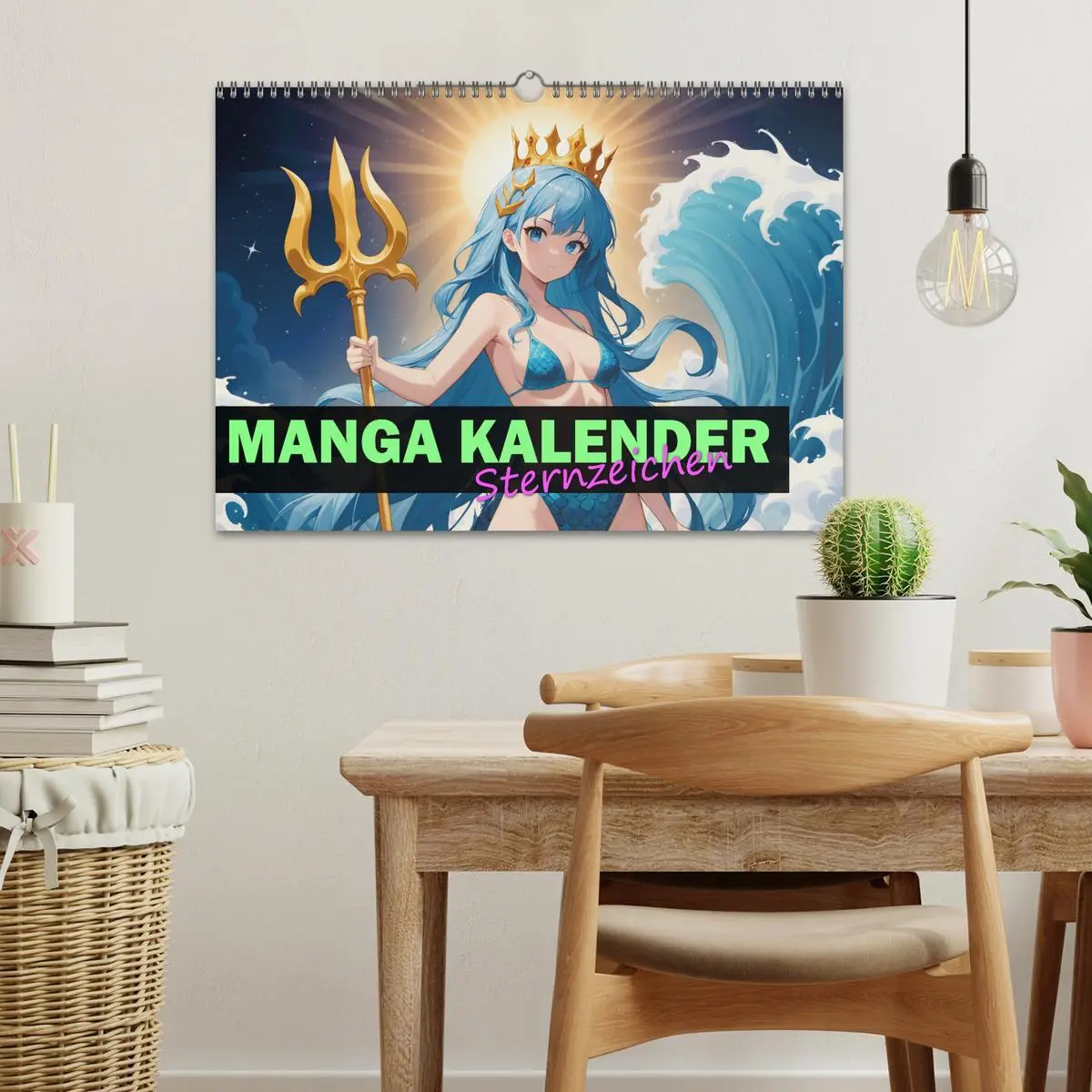 Bild: 9783457391013 | Manga Kalender Sternzeichen (Wandkalender 2026 DIN A3 quer),...