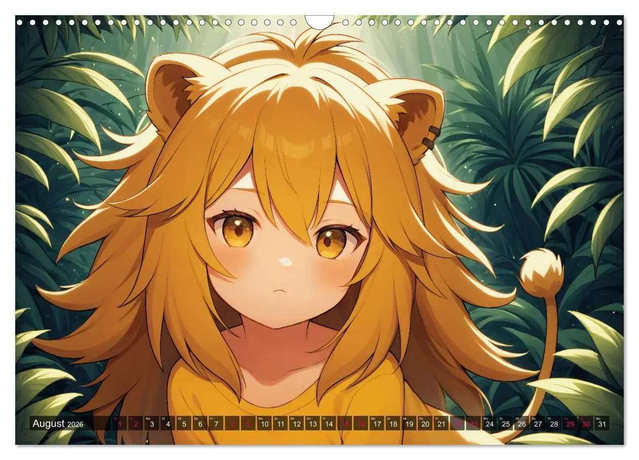 Bild: 9783457391013 | Manga Kalender Sternzeichen (Wandkalender 2026 DIN A3 quer),...