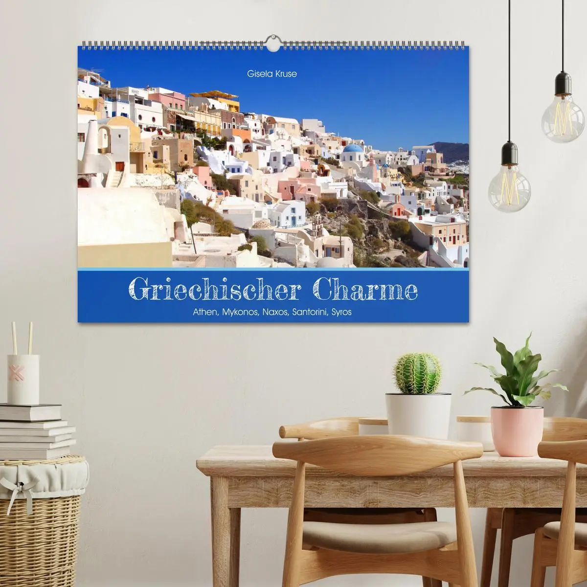 Bild: 9783457601013 | Griechischer Charme (Wandkalender 2026 DIN A2 quer), CALVENDO...