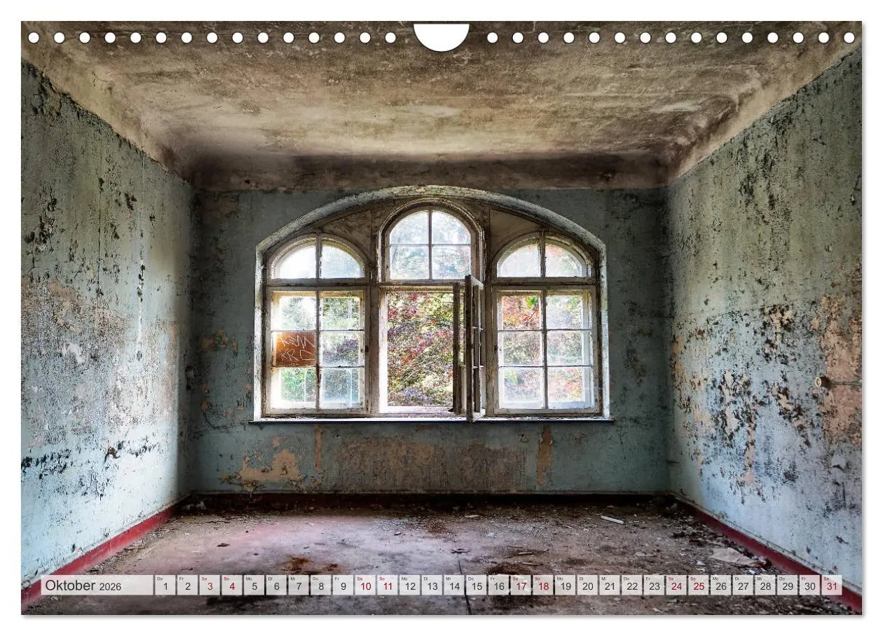 Bild: 9783457771013 | Lost Places Kalender - Daylight (Wandkalender 2026 DIN A4 quer),...