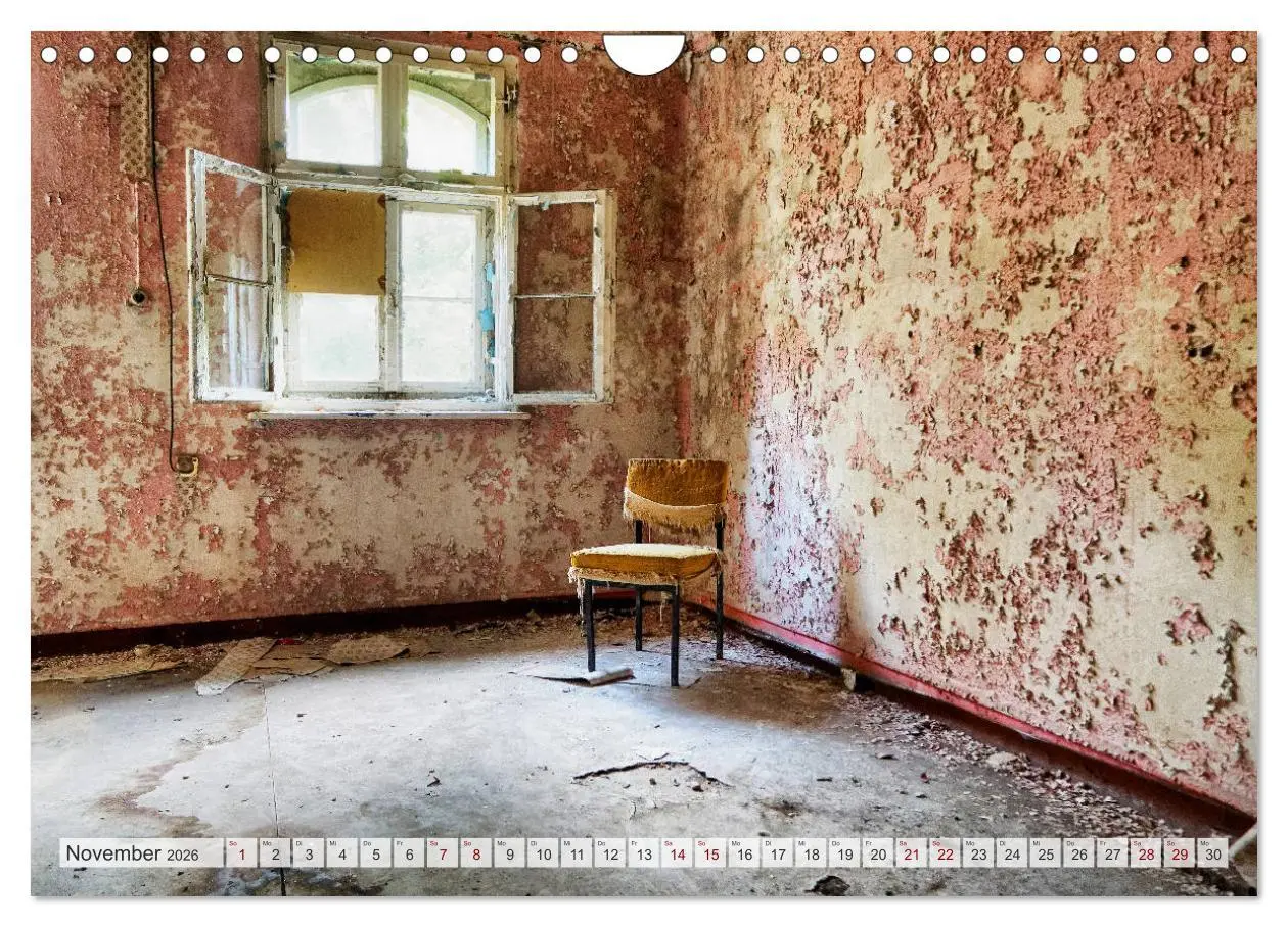 Bild: 9783457771013 | Lost Places Kalender - Daylight (Wandkalender 2026 DIN A4 quer),...
