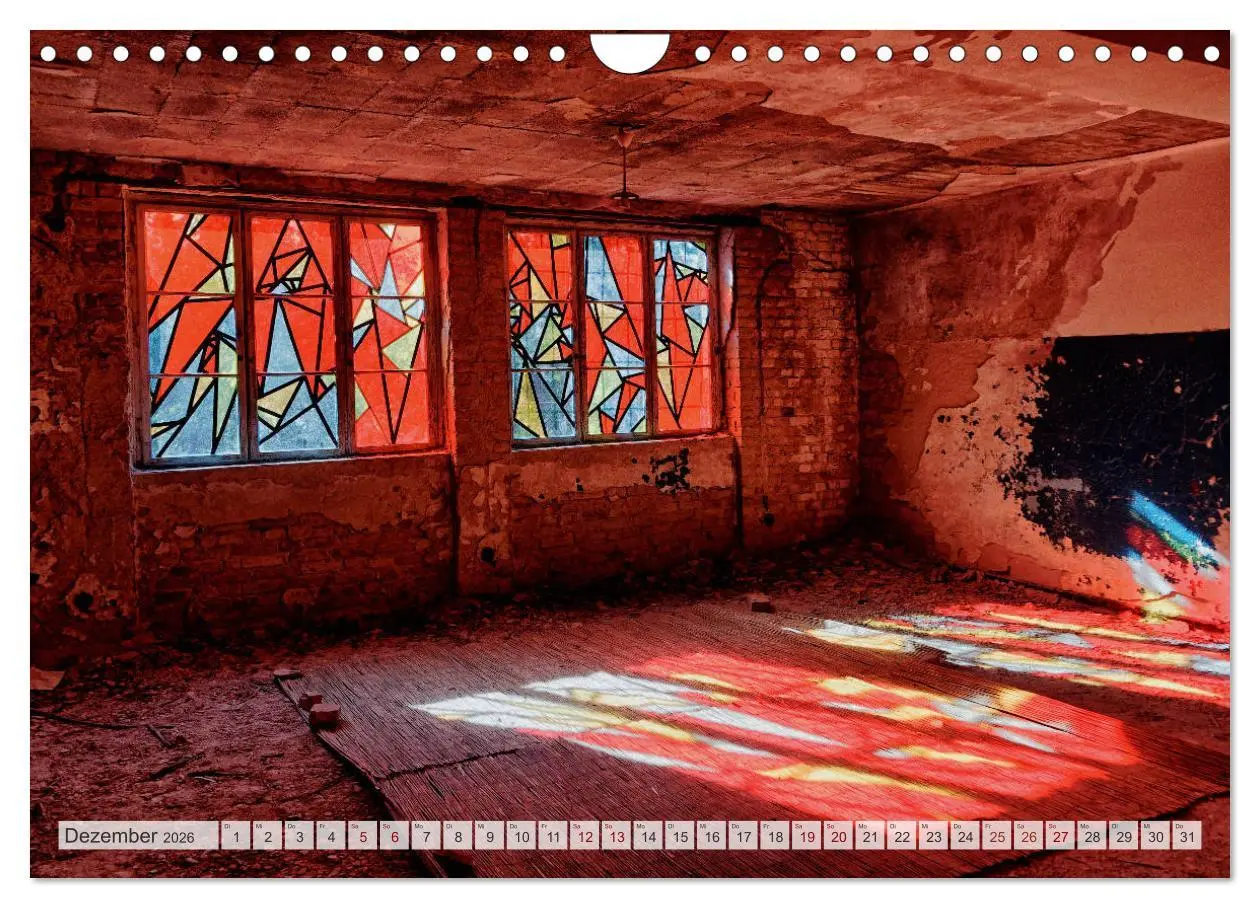 Bild: 9783457771013 | Lost Places Kalender - Daylight (Wandkalender 2026 DIN A4 quer),...