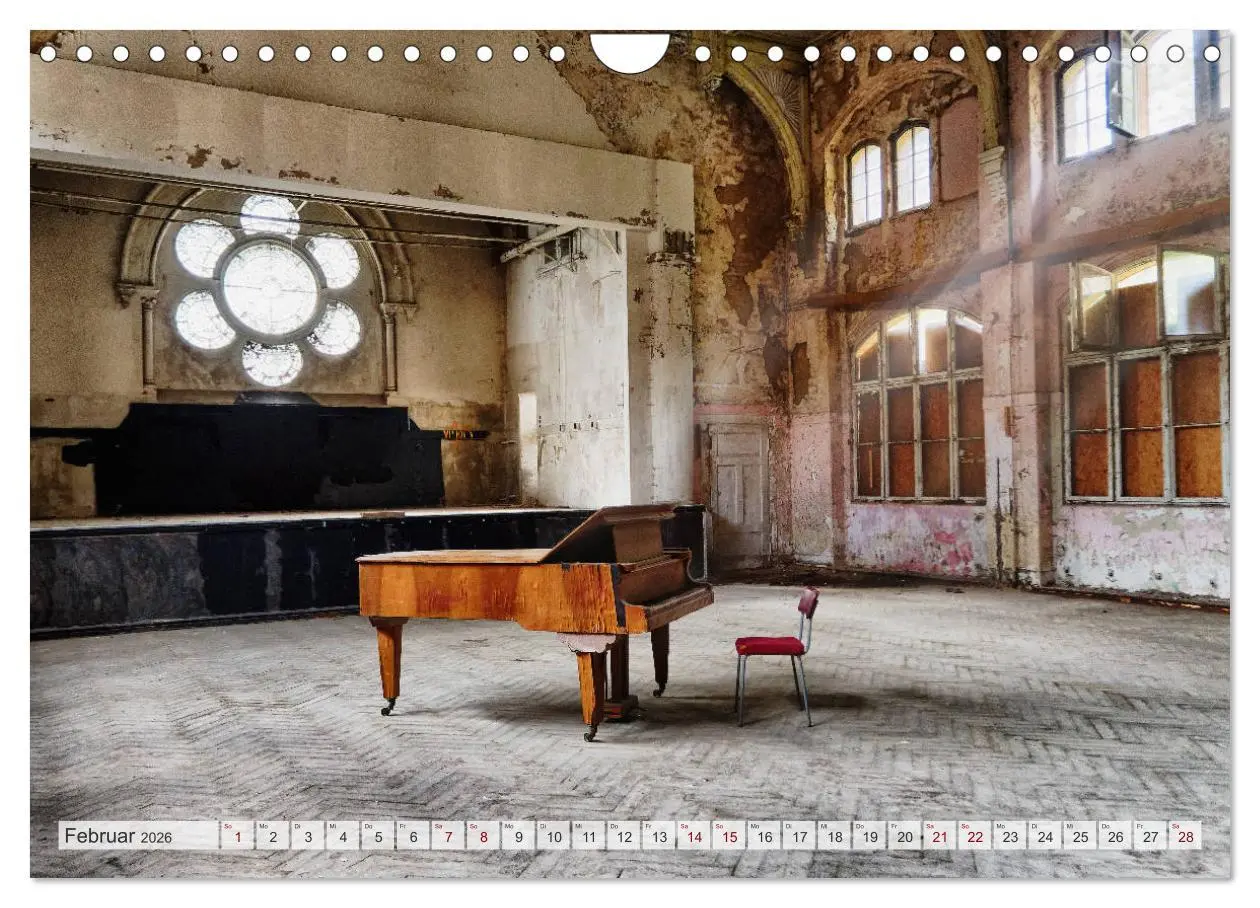 Bild: 9783457771013 | Lost Places Kalender - Daylight (Wandkalender 2026 DIN A4 quer),...