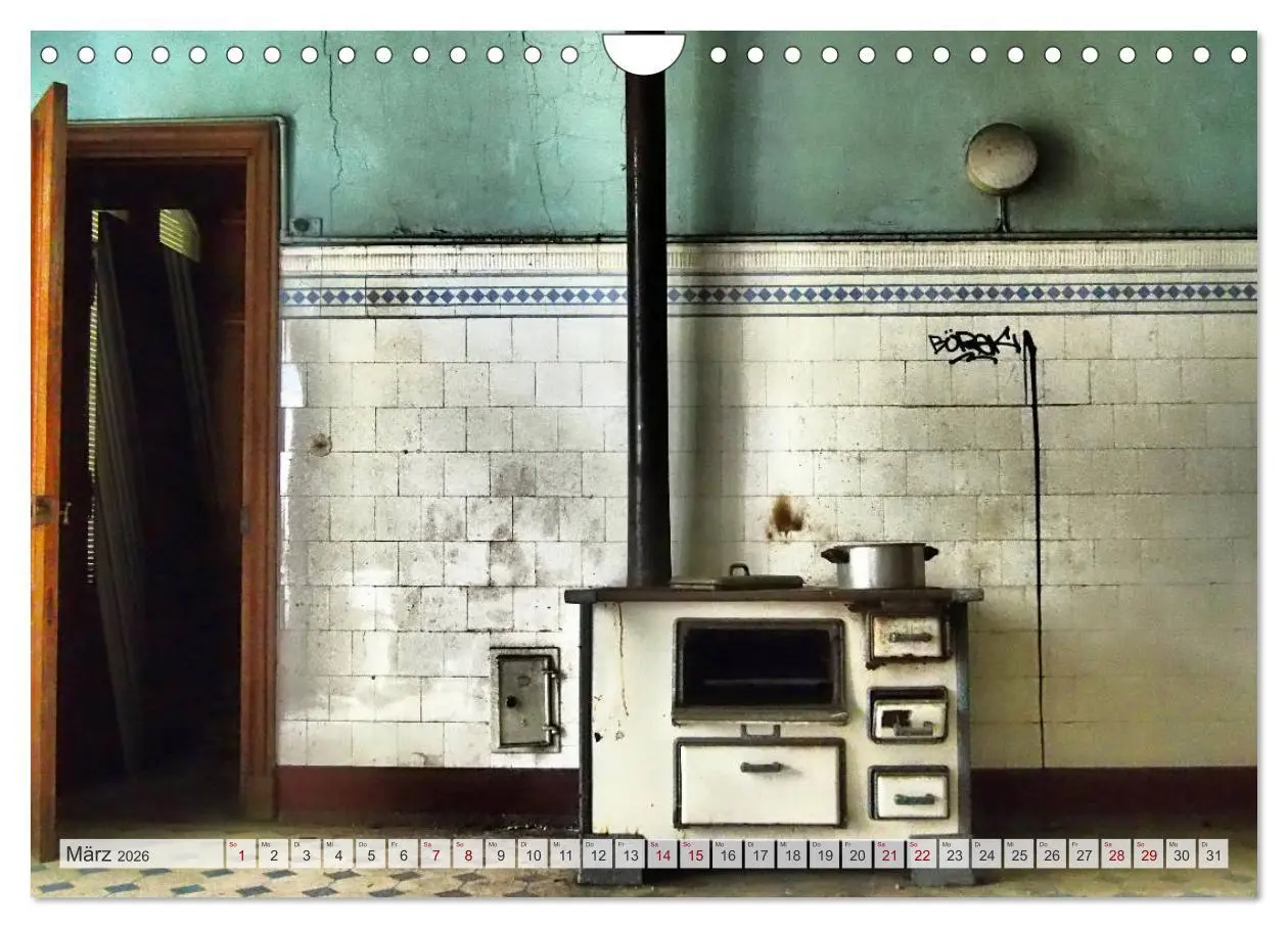 Bild: 9783457771013 | Lost Places Kalender - Daylight (Wandkalender 2026 DIN A4 quer),...