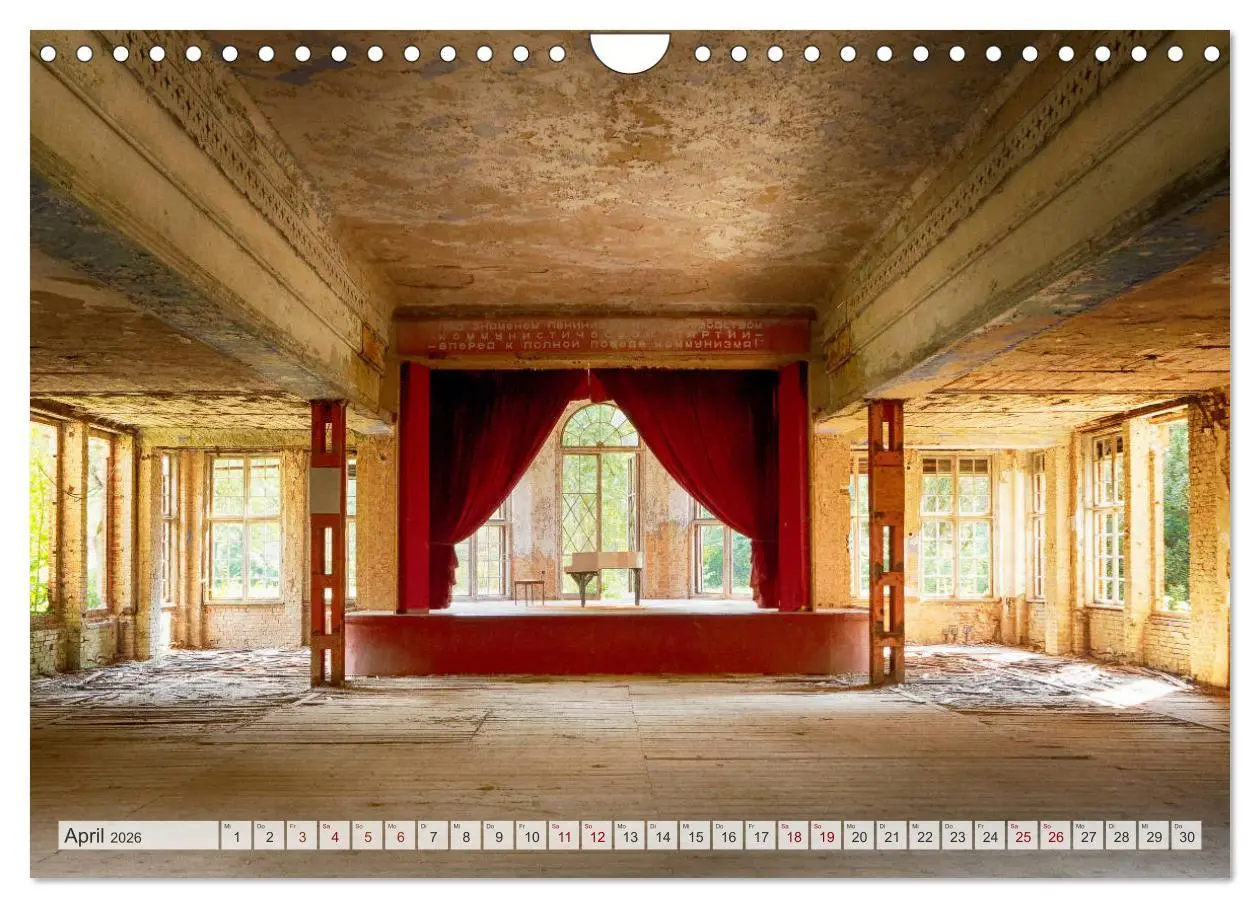 Bild: 9783457771013 | Lost Places Kalender - Daylight (Wandkalender 2026 DIN A4 quer),...