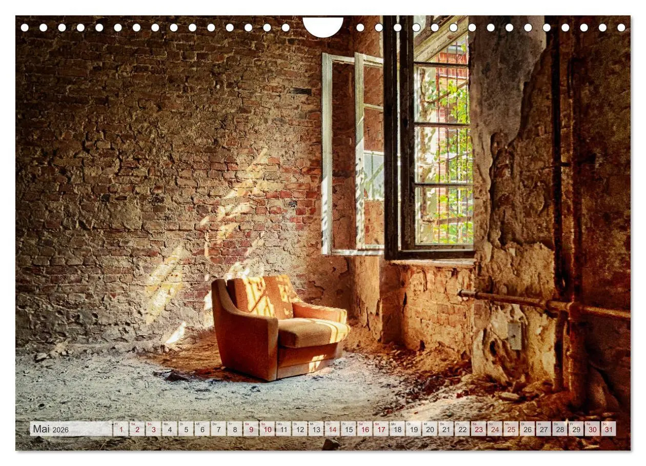 Bild: 9783457771013 | Lost Places Kalender - Daylight (Wandkalender 2026 DIN A4 quer),...