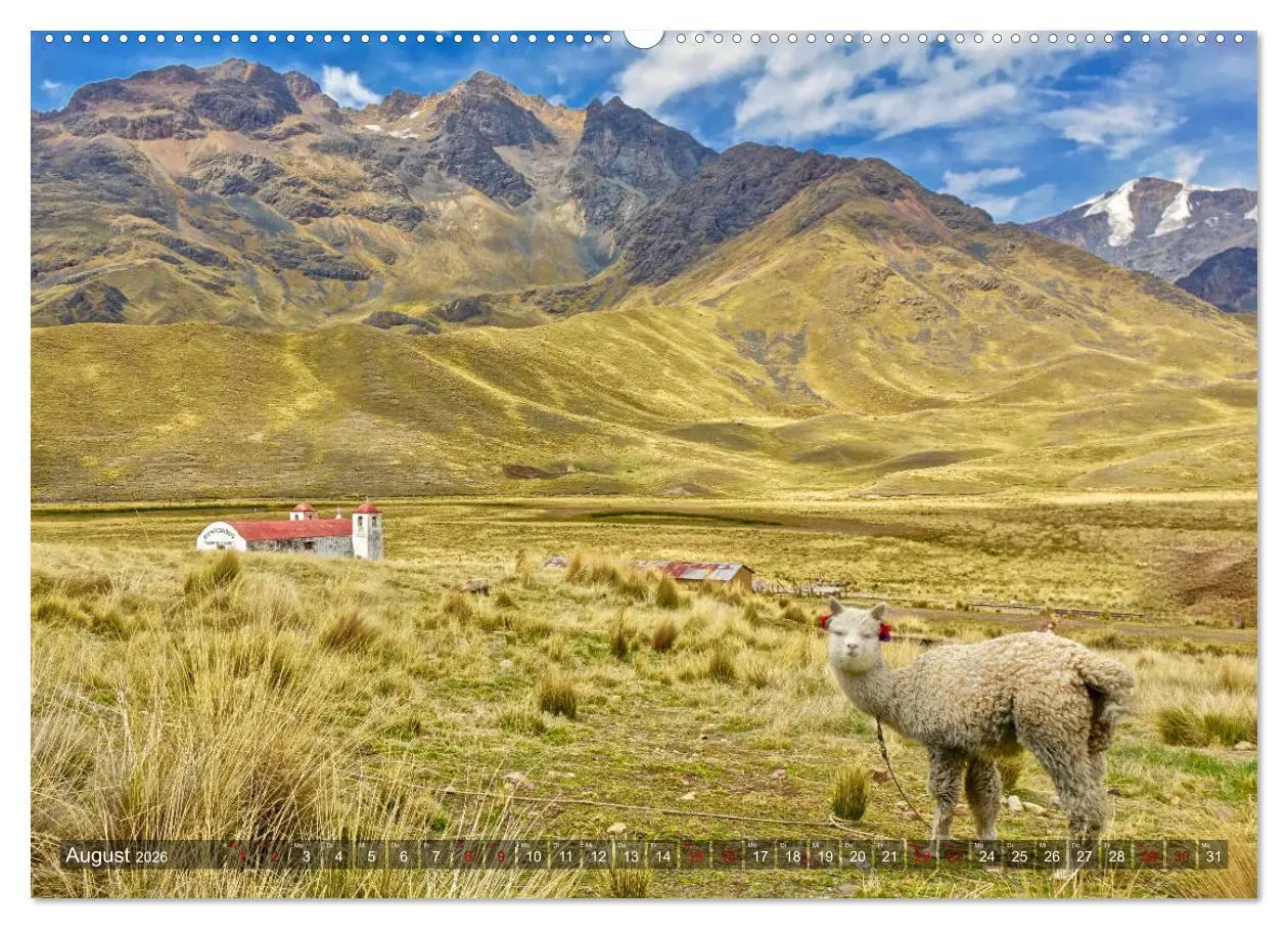 Bild: 9783457841013 | Peru Bolivien Chile (Wandkalender 2026 DIN A2 quer), CALVENDO...