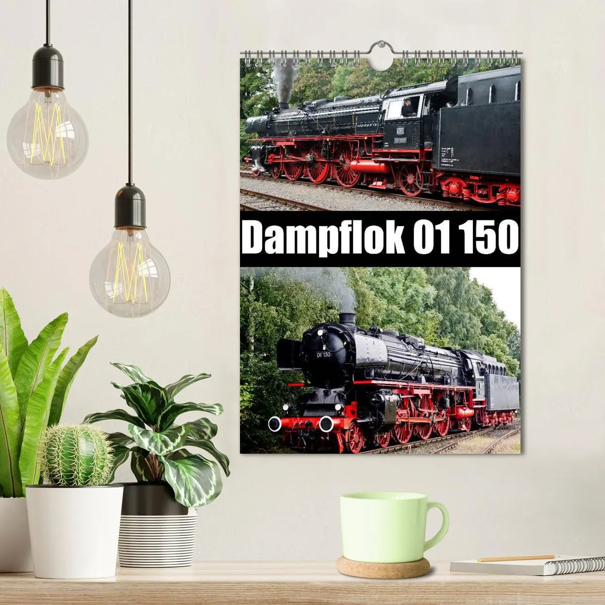 Bild: 9783516481013 | Dampflok 01 150 (Wandkalender 2026 DIN A4 hoch), CALVENDO...