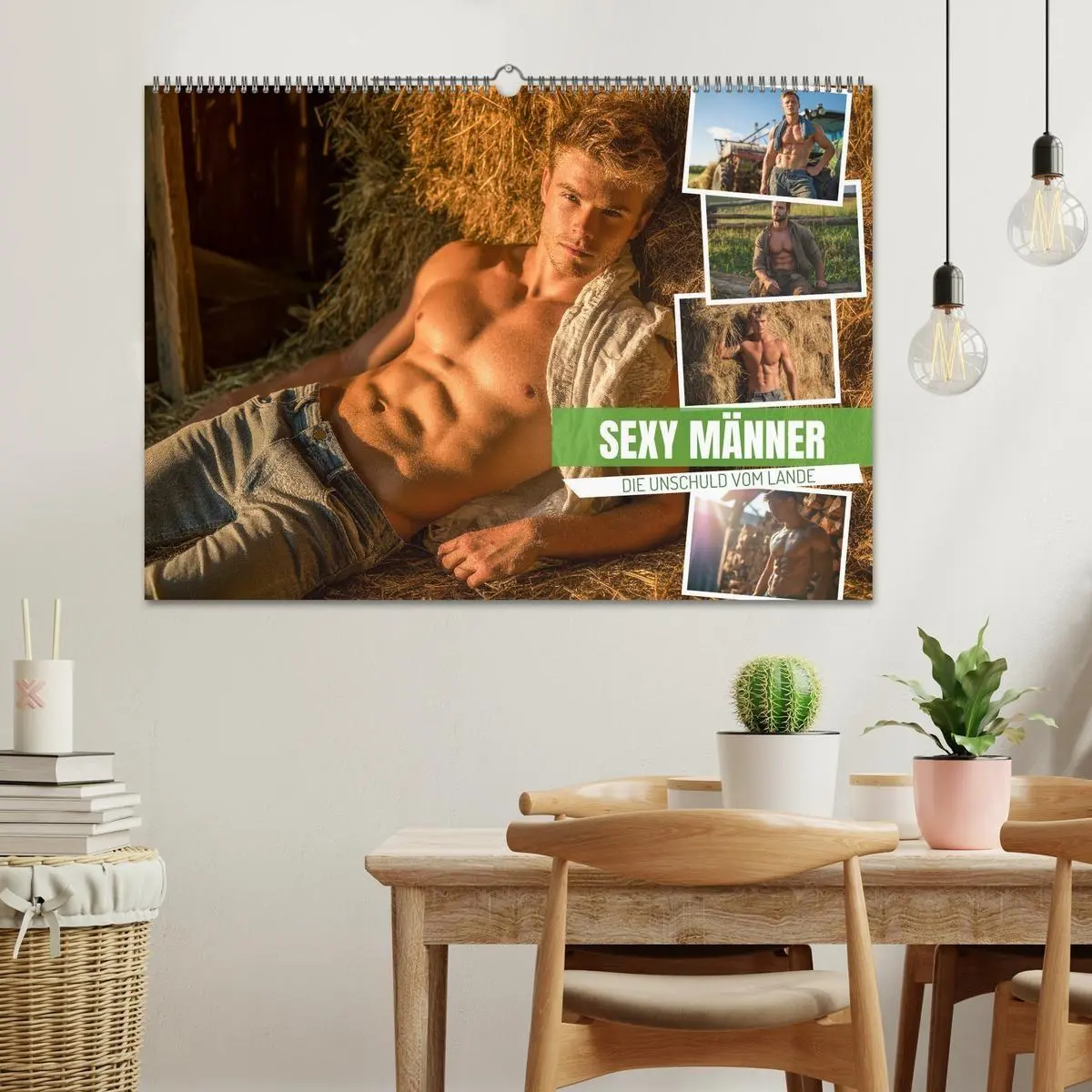 Bild: 9783516621013 | Sexy Männer - Die Unschuld vom Lande (Wandkalender 2026 DIN A2...